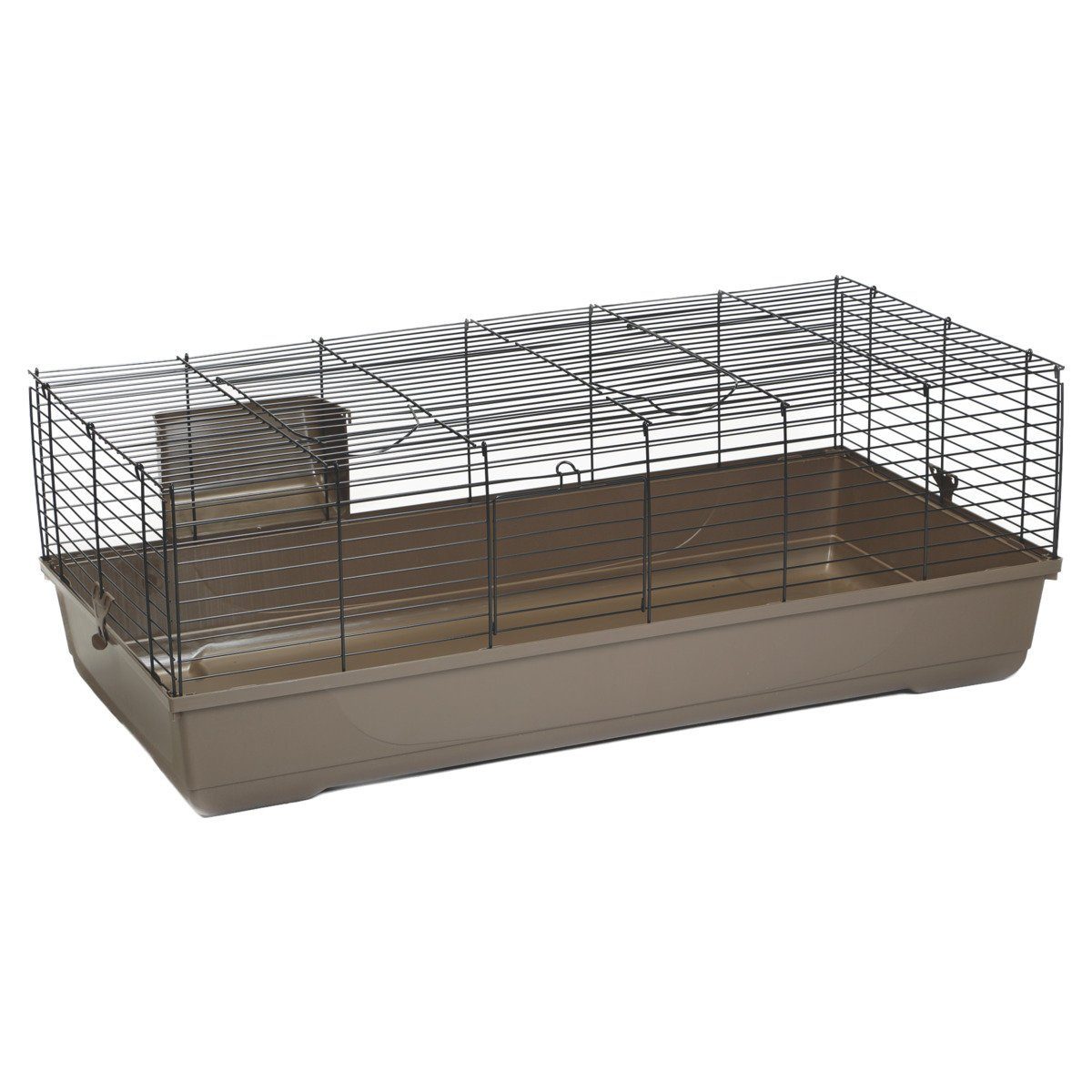 Kleintierkäfig Kaninchenstall Baldo mokka