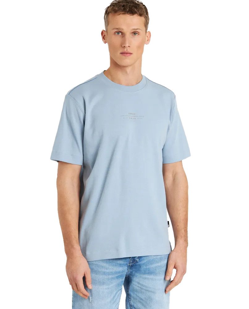 CHASIN' T-Shirt Dot Tee, blau