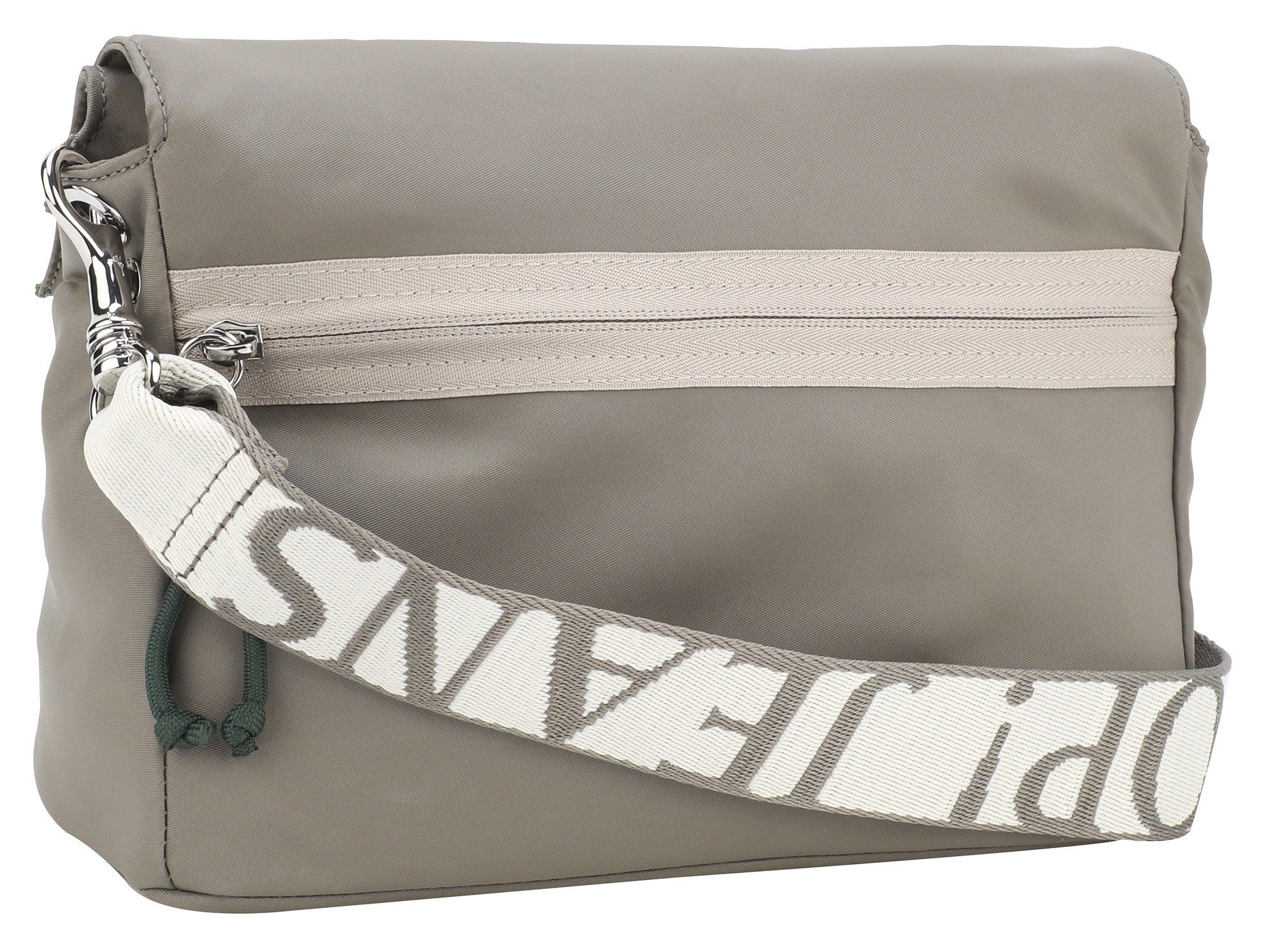 shoulderbag shz, auf grey lietissimo lani Logo Umhängeriemen Umhängetasche Schriftzug Jeans dem mit Joop