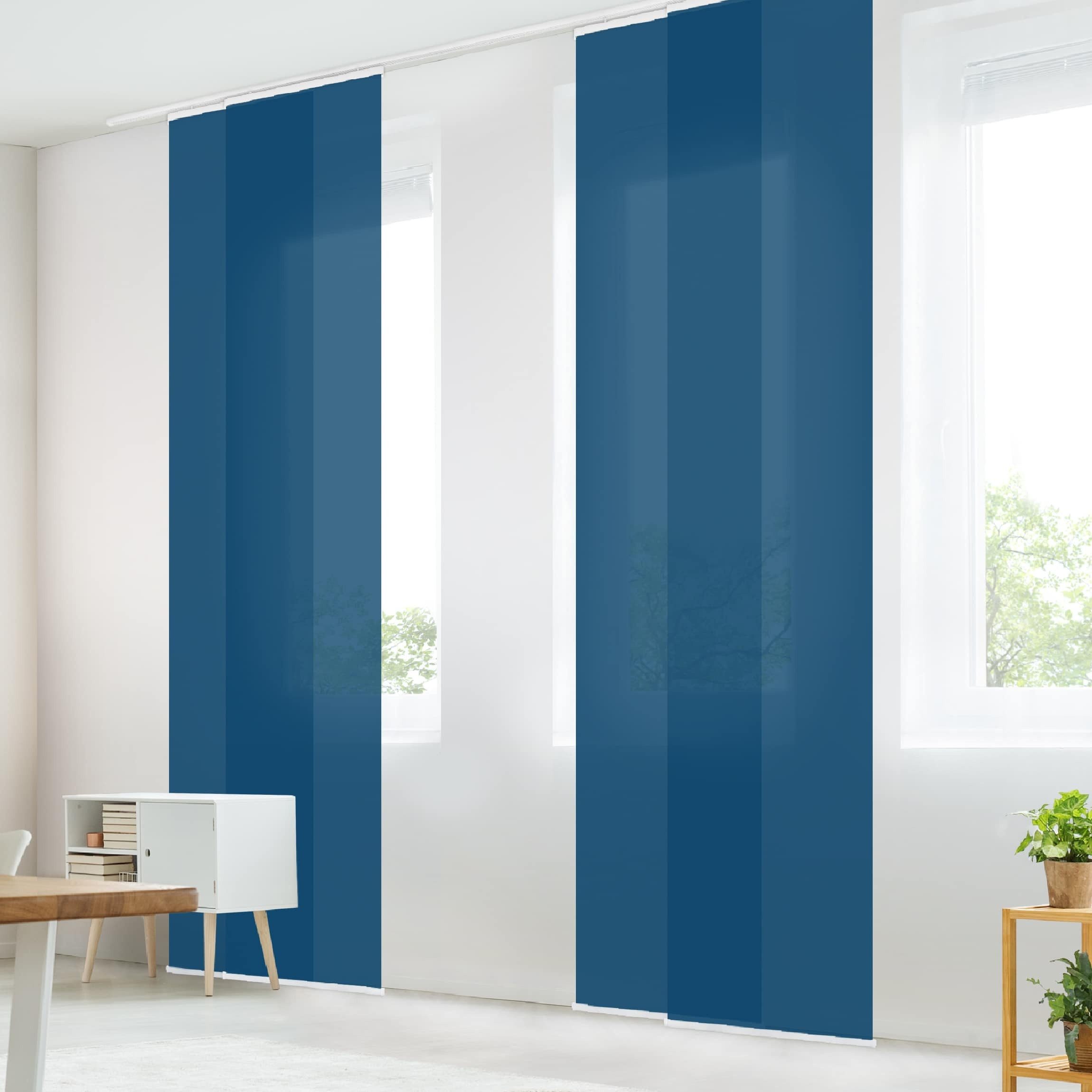 Bilderdepot24 Schiebegardine modern Flächenvorhang blickdicht Preussisch günstig online kaufen