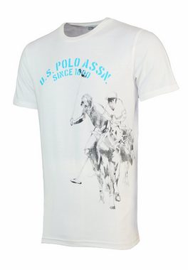 U.S. Polo Assn T-Shirt T-Shirt Kurzarmshirt Since 1890 mit Rundhals und (1-tlg)