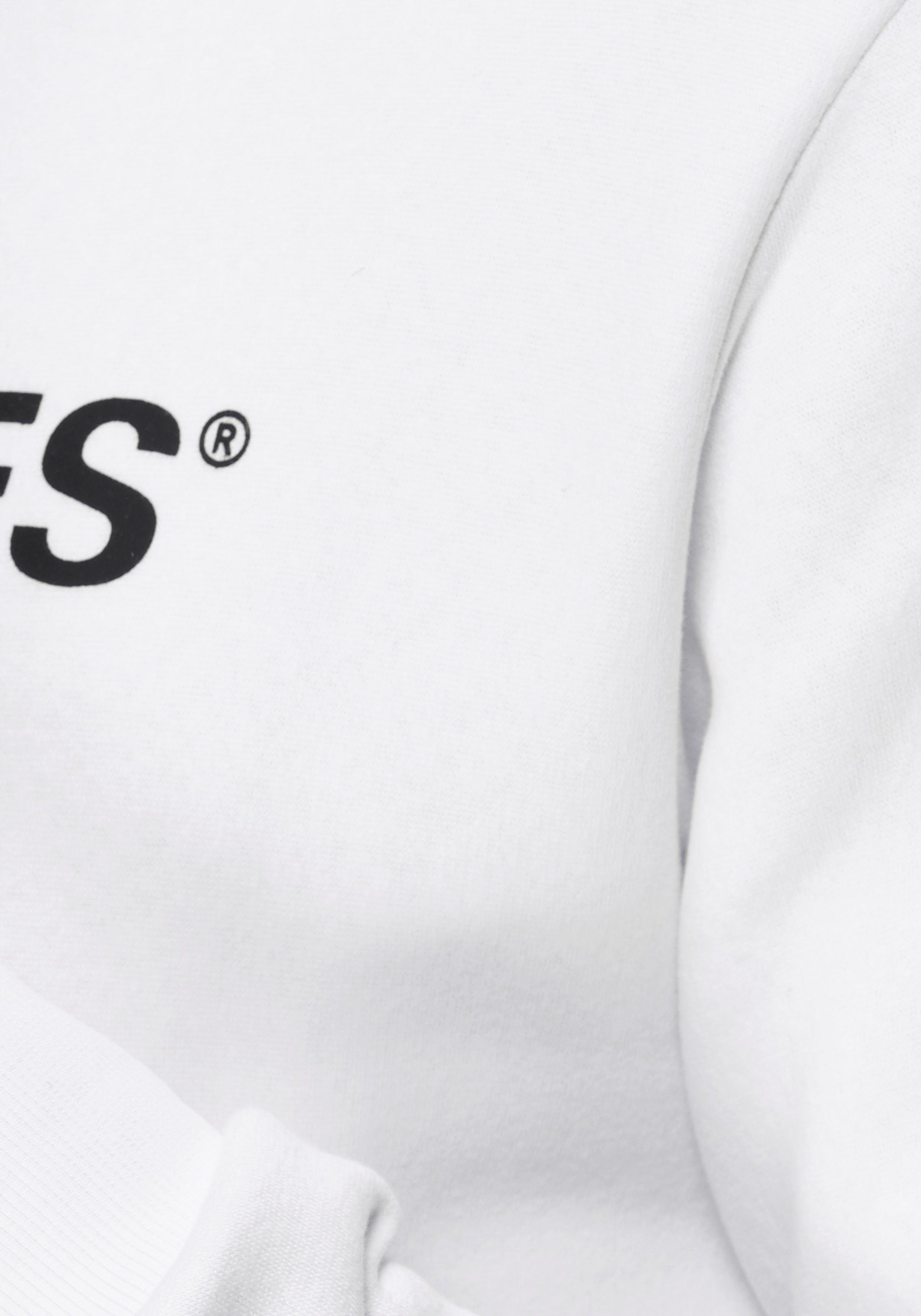 Jack & Kapuzensweatshirt Jones Logo weiß-bedruckt Oldschool Hoodie