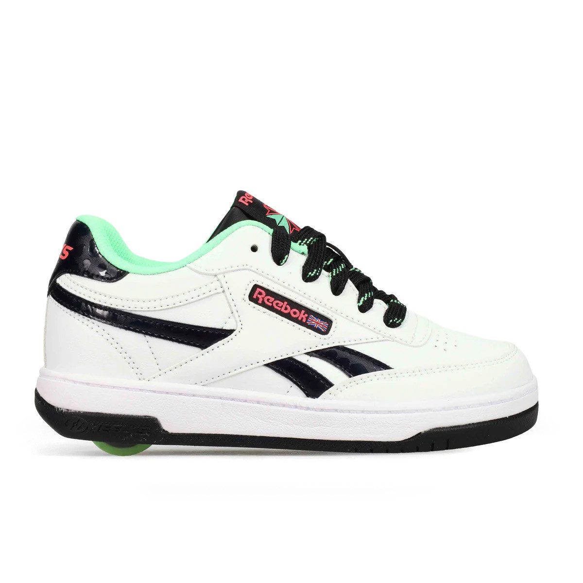 Heelys Rollschuhe x REEBOK Club C, Sneaker mit 1 Rolle pro Schuh