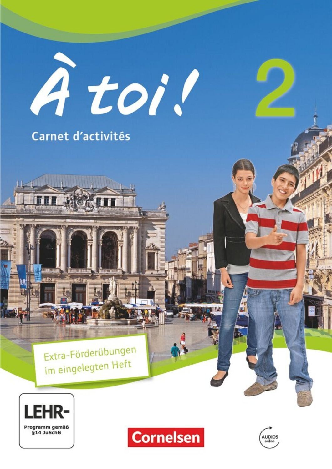 À toi! 2. Carnet d'activités mit mit Audios online und eingelegtem För / Michele Heloury, Catherine Jorissen