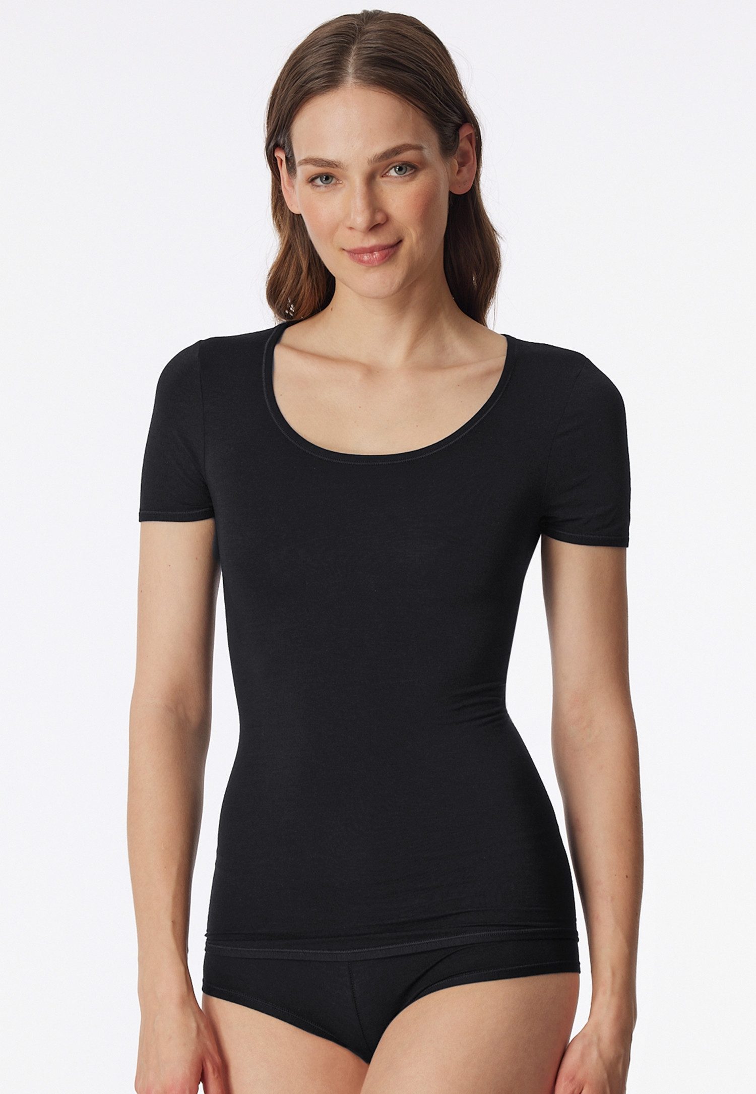 Schiesser Kurzarmshirt Personal Fit Rundhalsausschnitt, Single günstig online kaufen
