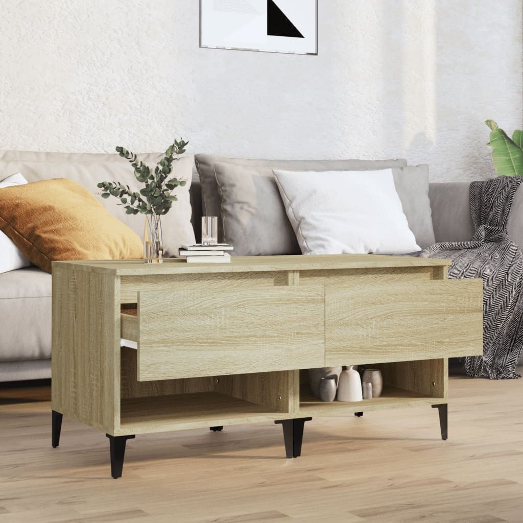 vidaXL Beistelltisch Beistelltische 2 Stk. Sonoma-Eiche günstig online kaufen