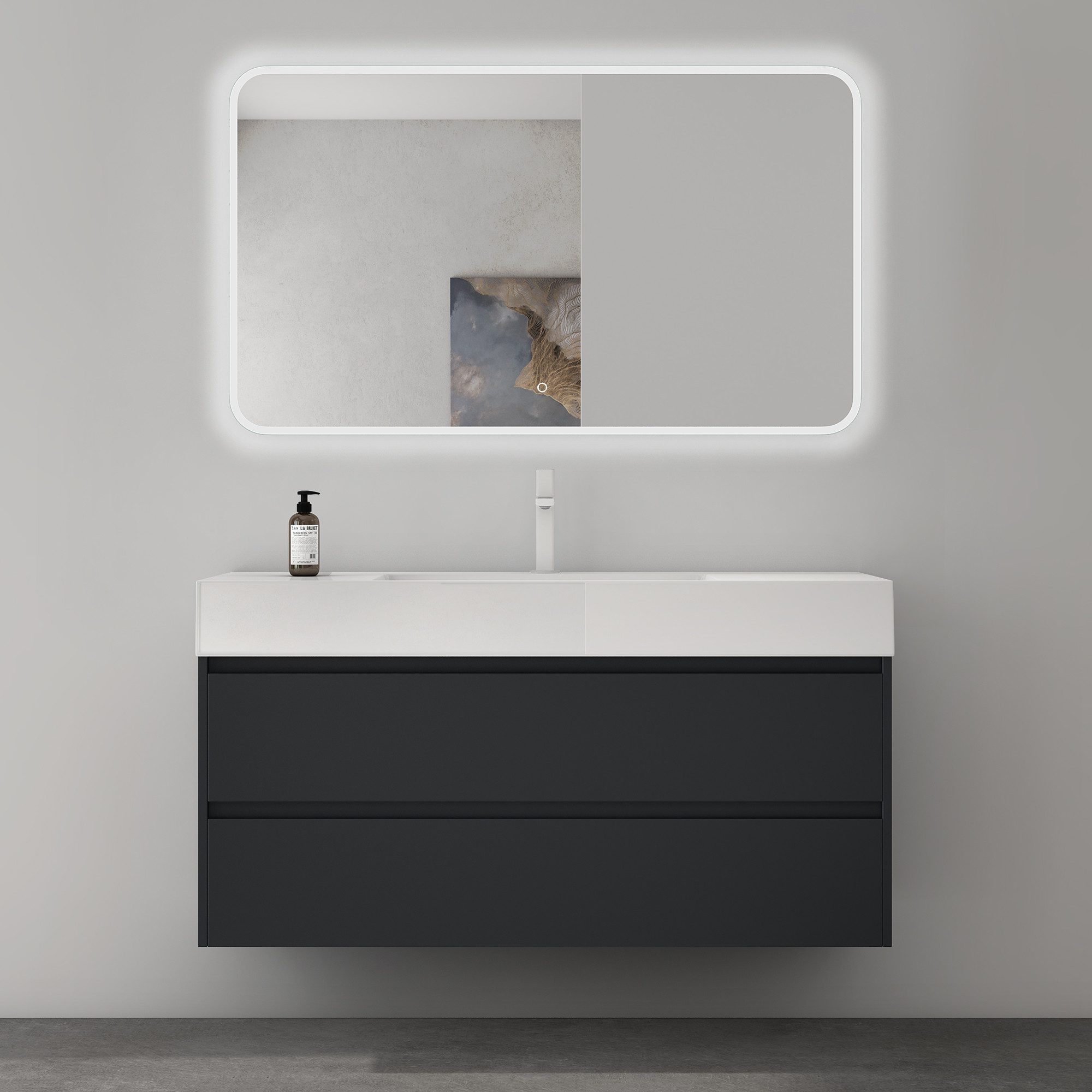 Mai & Mai Badmöbel-Set Badezimmermöbel 120cm günstig online kaufen