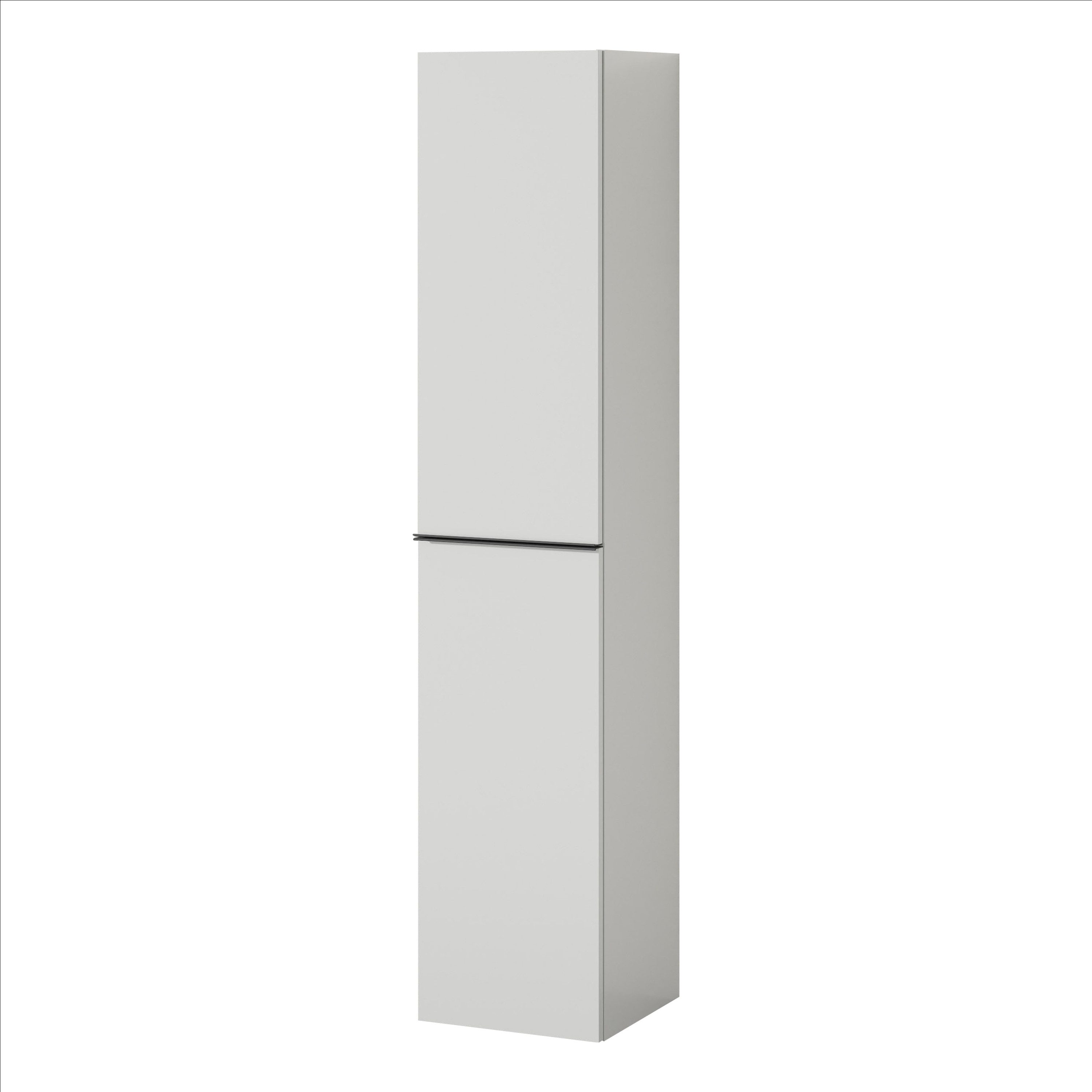 Bernstein Hochschrank LAVOA (Komplett-Set, 35 cm x 170 cm x 35 cm / Hochschrank / Badschrank / Hochregal) Farbe & Griff wählbar / vormontiert / wasserfest / flexible Montage