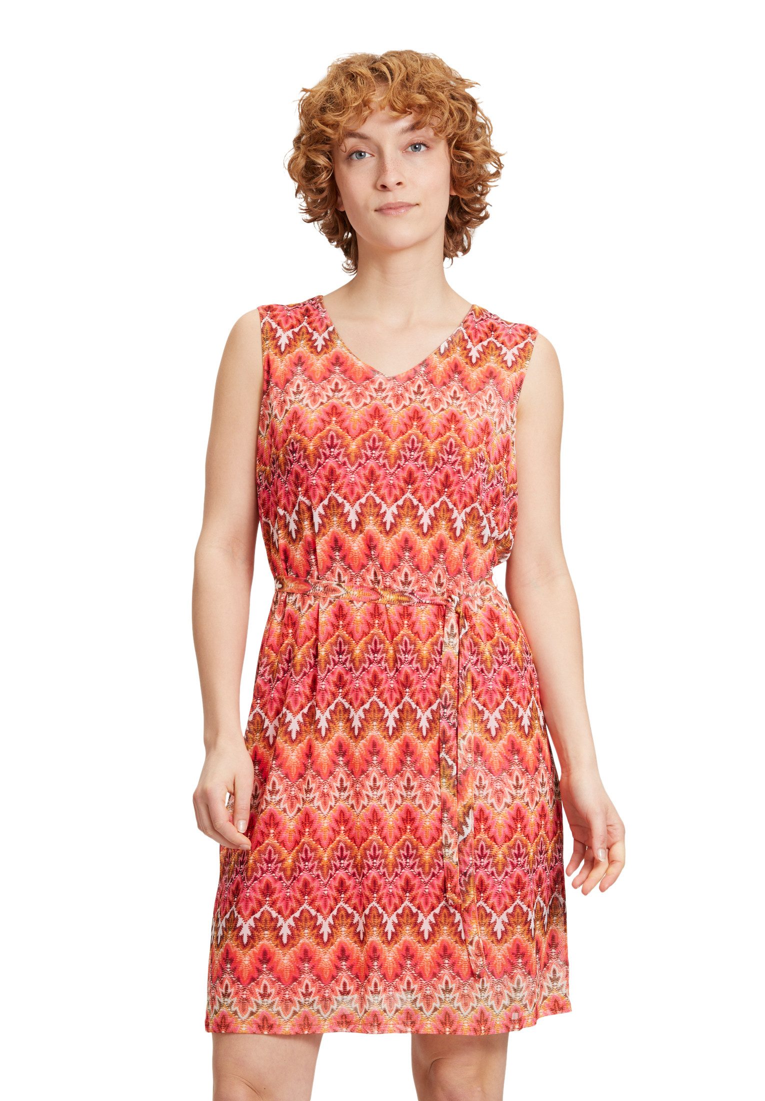 Druckkleid Cartoon Damen Sommerkleid Casual-Kleid ohne Arm