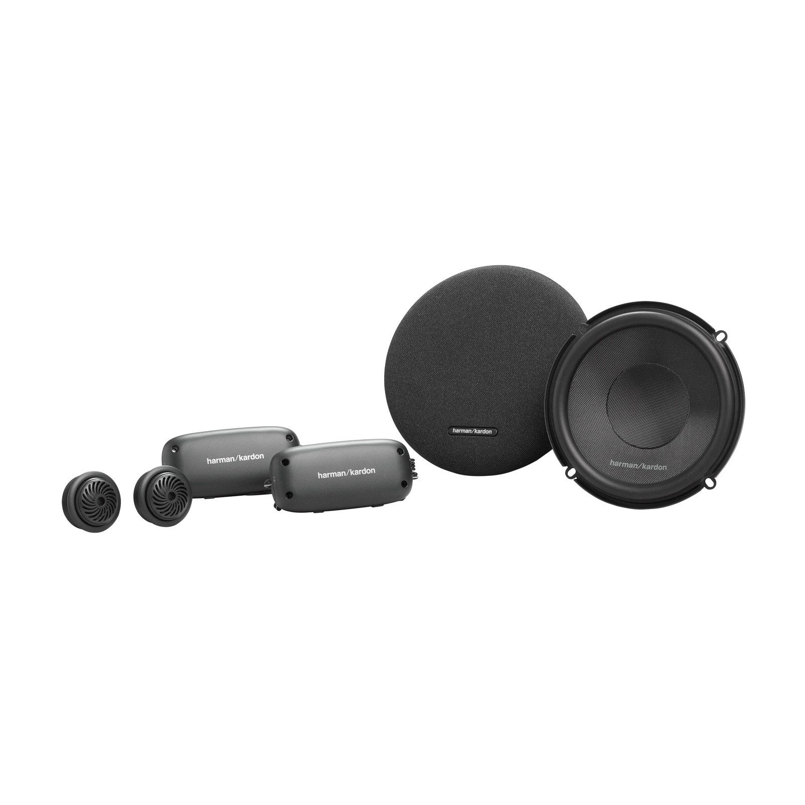 Harman/Kardon FIT6C, 165 mm (5-1/4 Zoll) 2-Wege Lautsprecher-Komponentensystem Auto-Lautsprecher (50 W, 16 cm)
