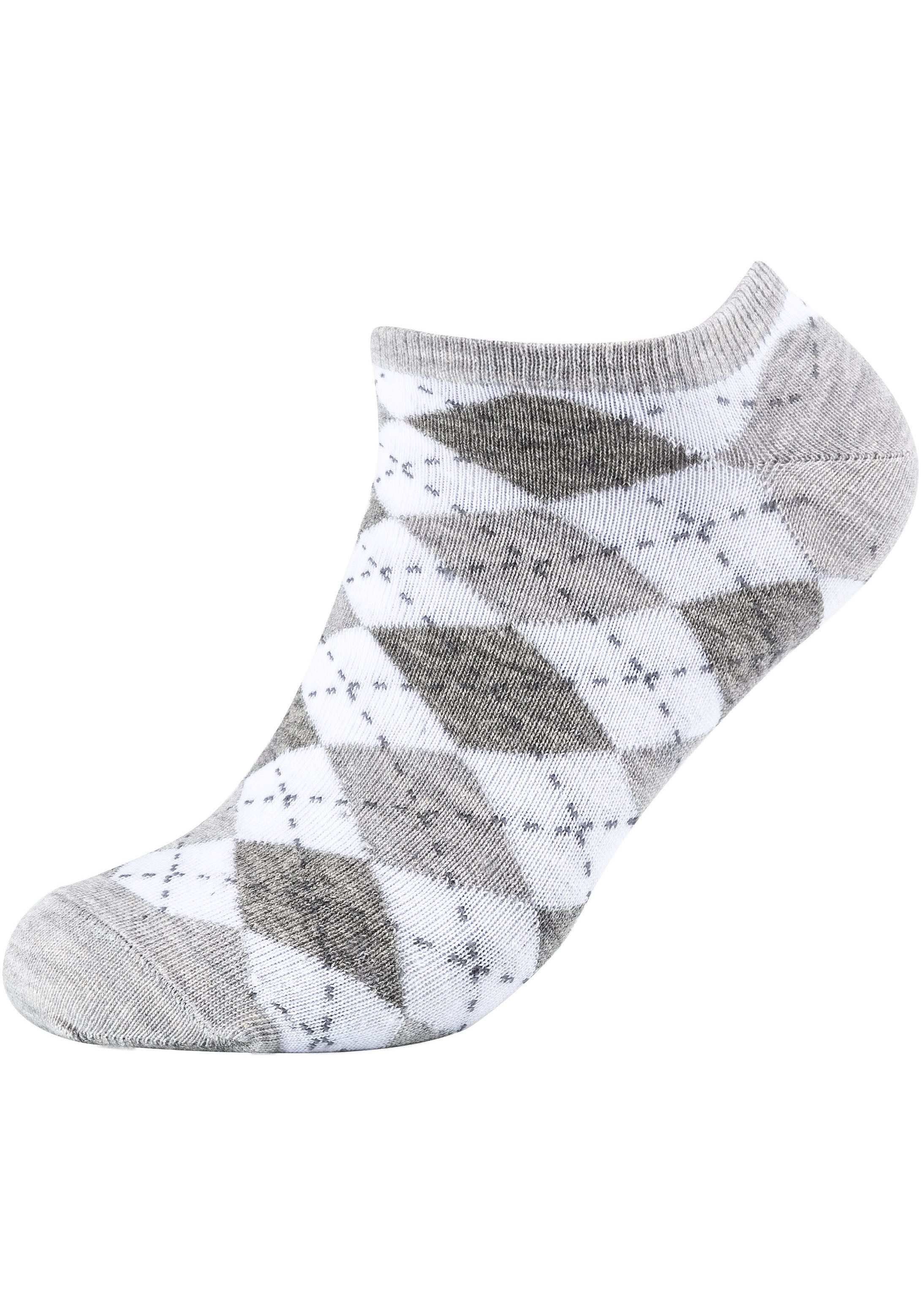 s.Oliver Kurzsocken essentials (4-Paar) mit verschiedenen Designs