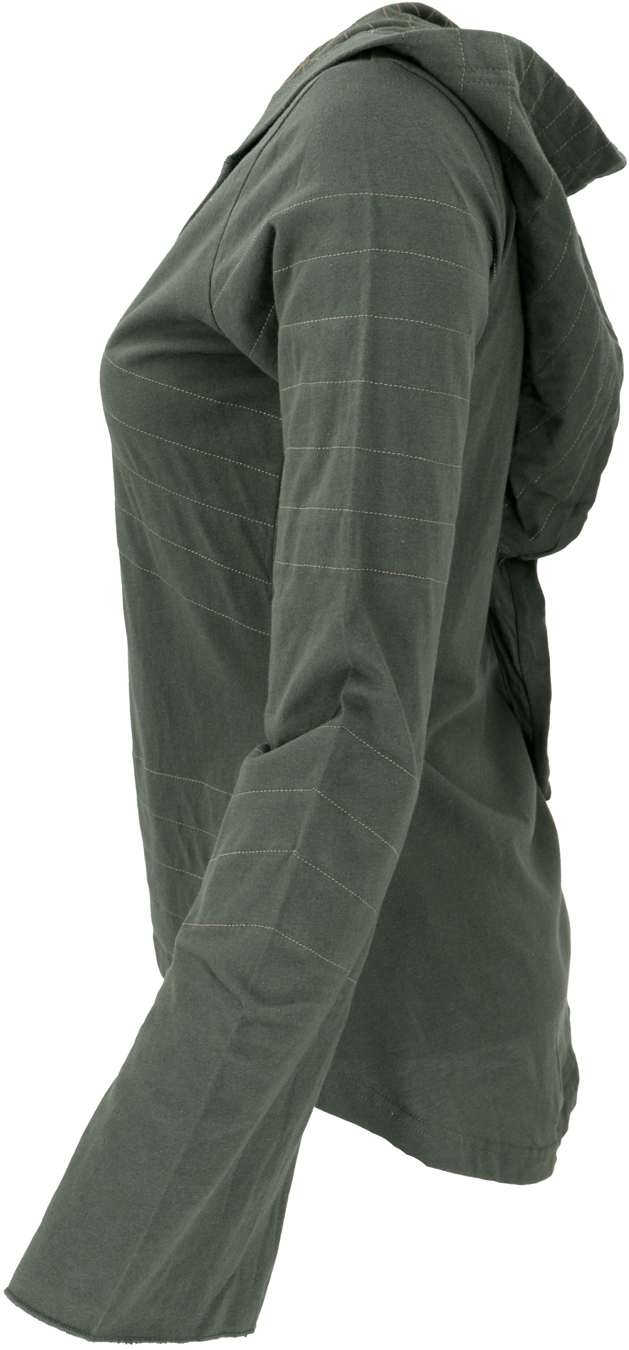 Guru-Shop Longsleeve Elfen Hoody, Langarmshirt, Pixi Shirt,.. alternative B günstig online kaufen