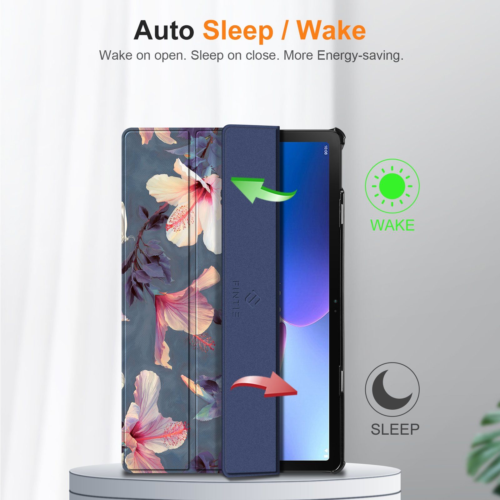 Fintie Tablet-Hülle für 10.6" Lenovo Tab M10 Plus(3.Gen) 26,9cm(2000x1200 2K Display) 2022, Dünn Case mit Auto Schlaf/Wach, Nicht für 10.1" Lenovo Tab M10(3. Gen)