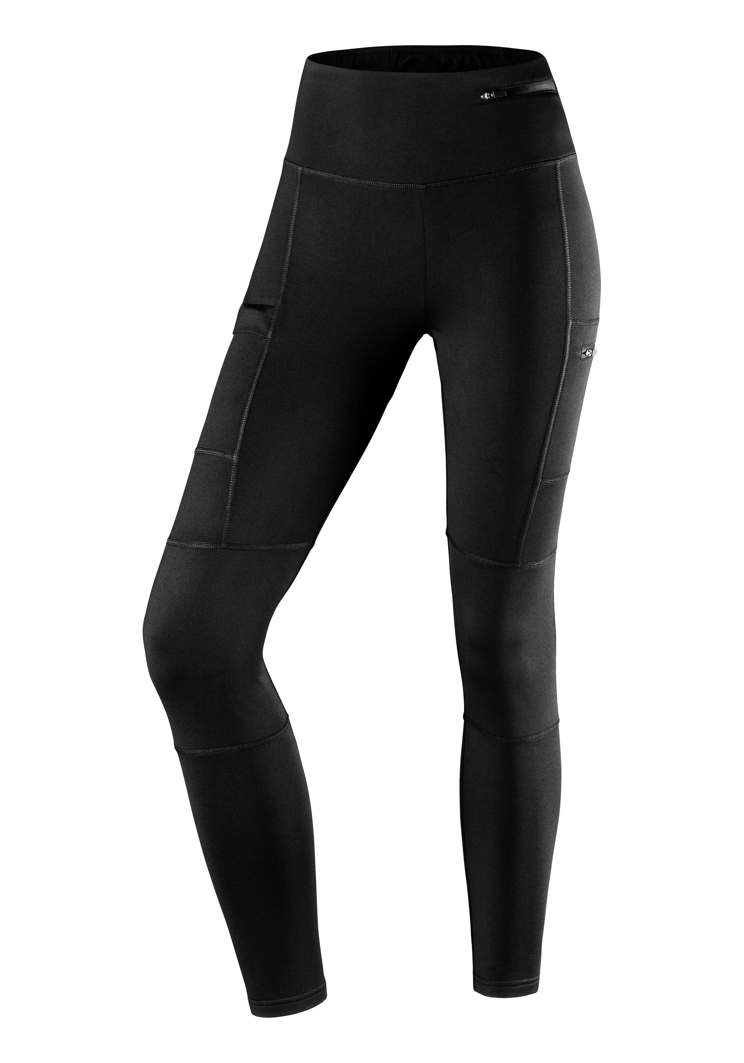 LASCANA ACTIVE Funktionsleggings Trekkinghose mit Reißverschlusstaschen günstig online kaufen