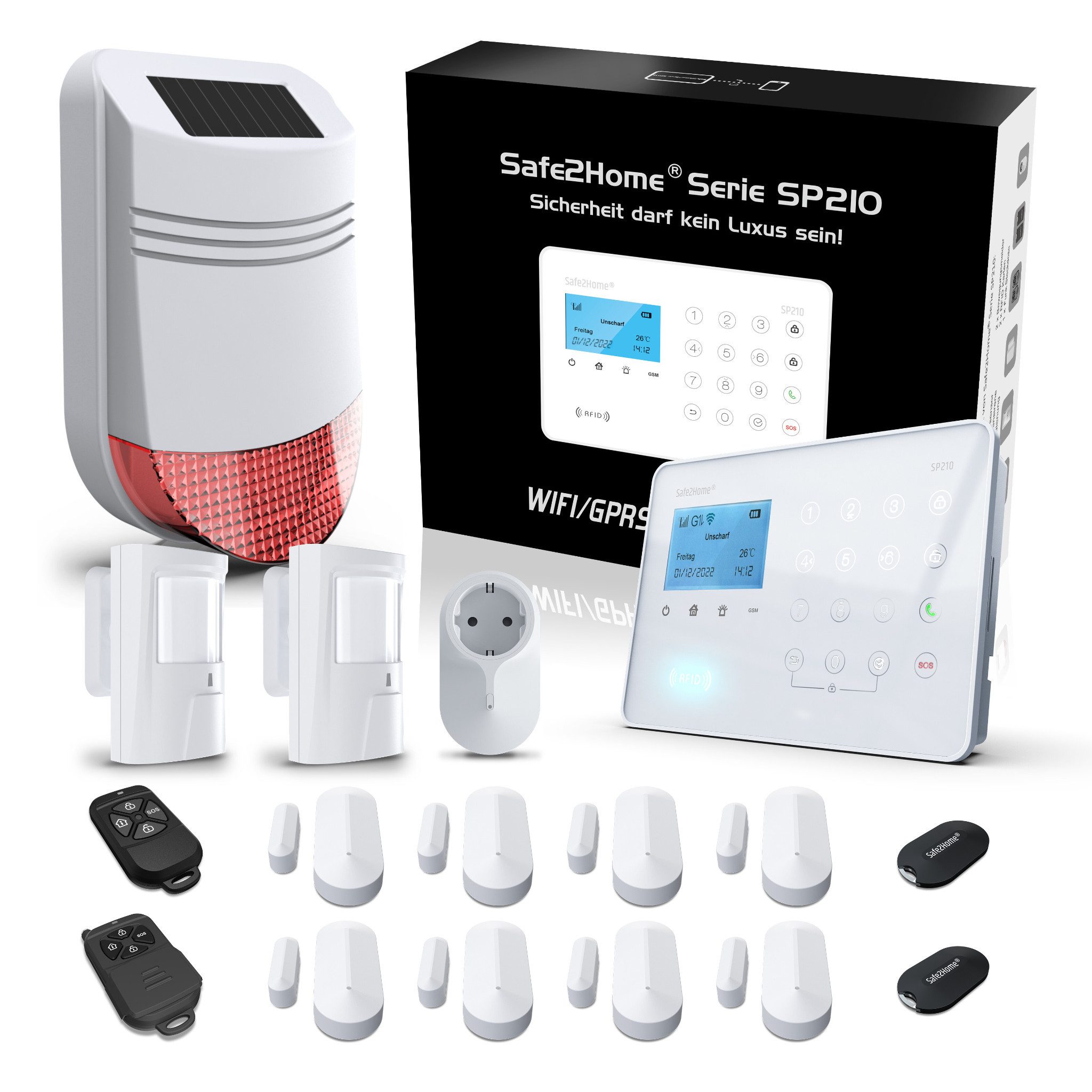 Safe2Home Stumpenkerze Safe2Home SP210– WIFI / günstig online kaufen