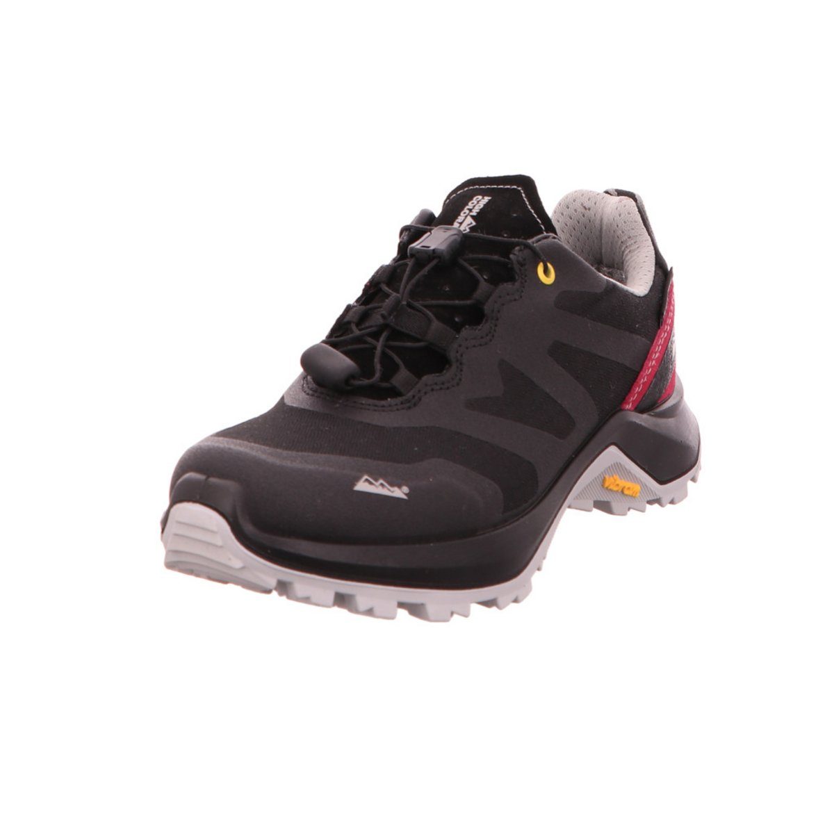 Freizeit Schnürer für Damen in schwarz Sneaker