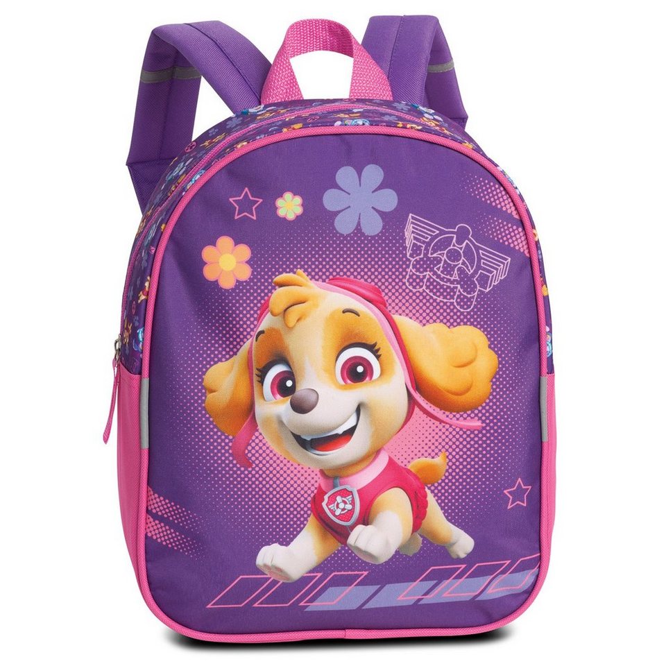 fabrizio® Kinderrucksack Fabrizio Kids PawPatrol Rucksack 29 cm,  Längenverstellbare, gepolsterte Schultergurte