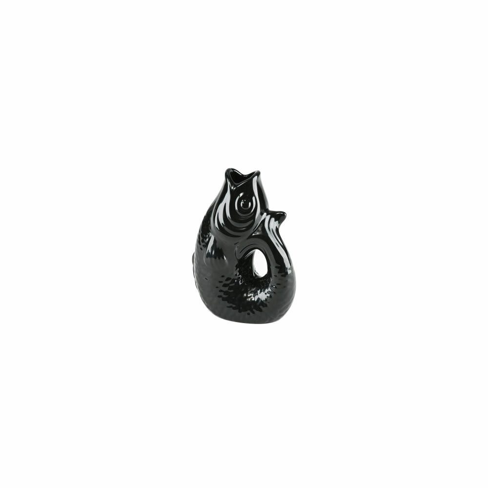 Giftcompany Dekovase Monsieur Carafon XS, Schwarz, 13 cm