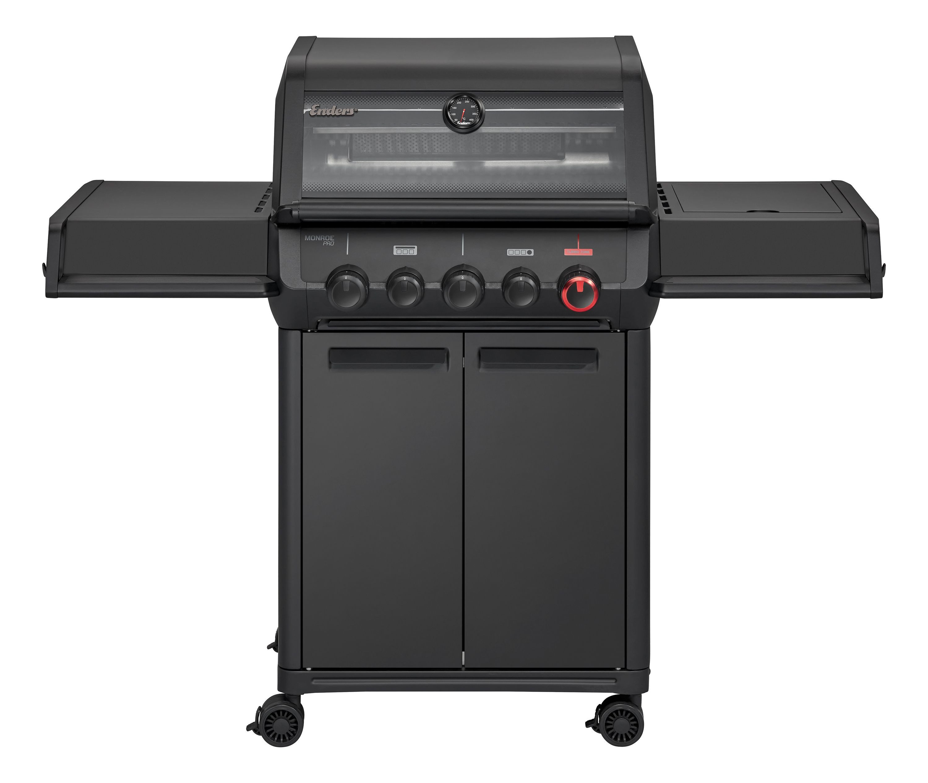 Enders® Gasgrill Monroe Pro 3 SIKR Turbo Shadow inkl. Seargrate