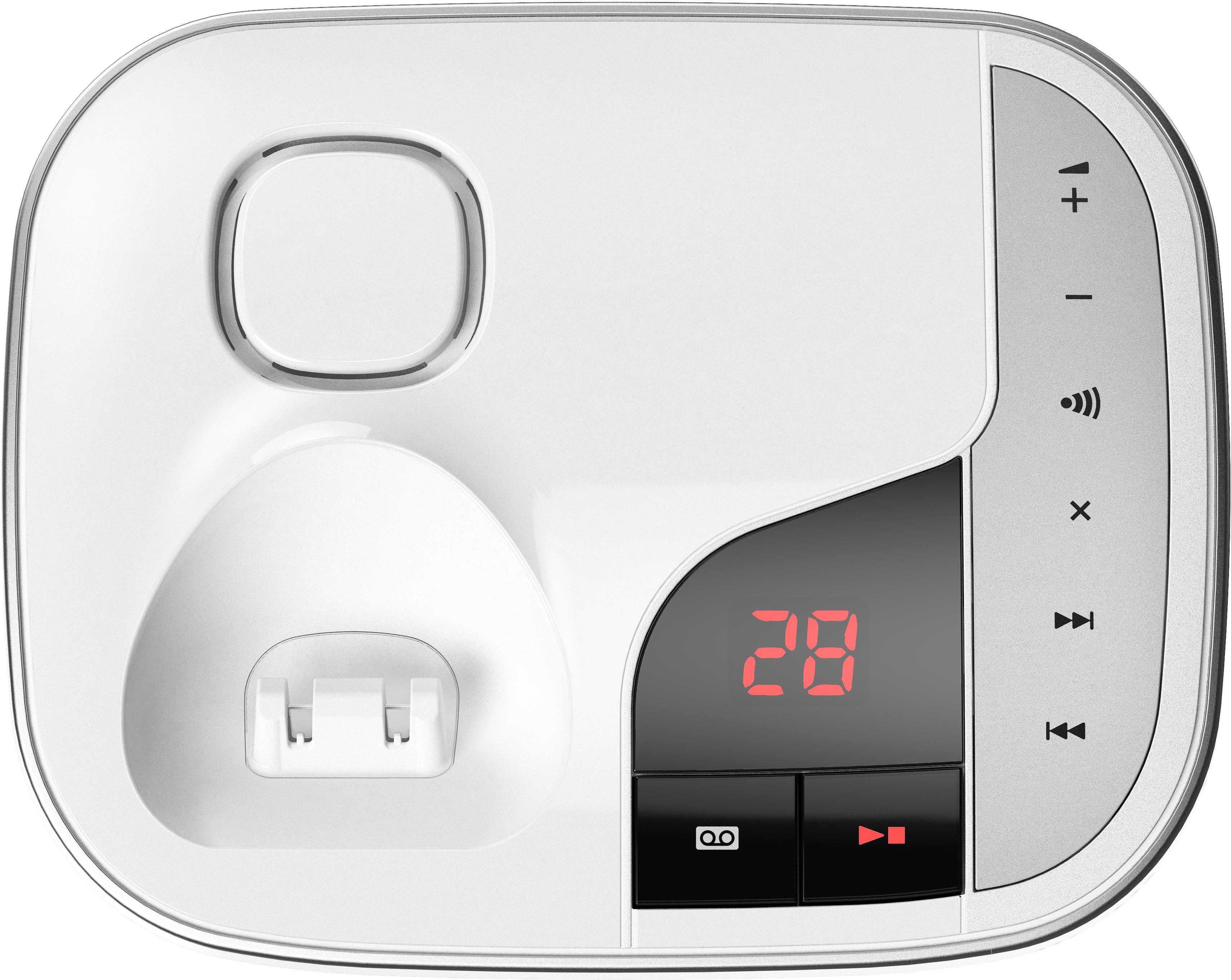 Panasonic KX-TGJ322 Schnurloses DECT-Telefon (Mobilteile: 2, mit Anrufbeantworter, Weckfunktion, Freisprechen)