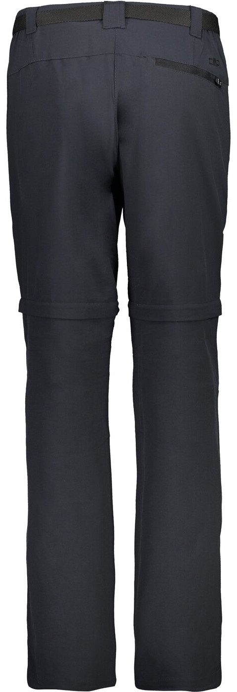 CMP Outdoorhose WOMAN LONG PANT ZIP OFF ANTRACITE günstig online kaufen