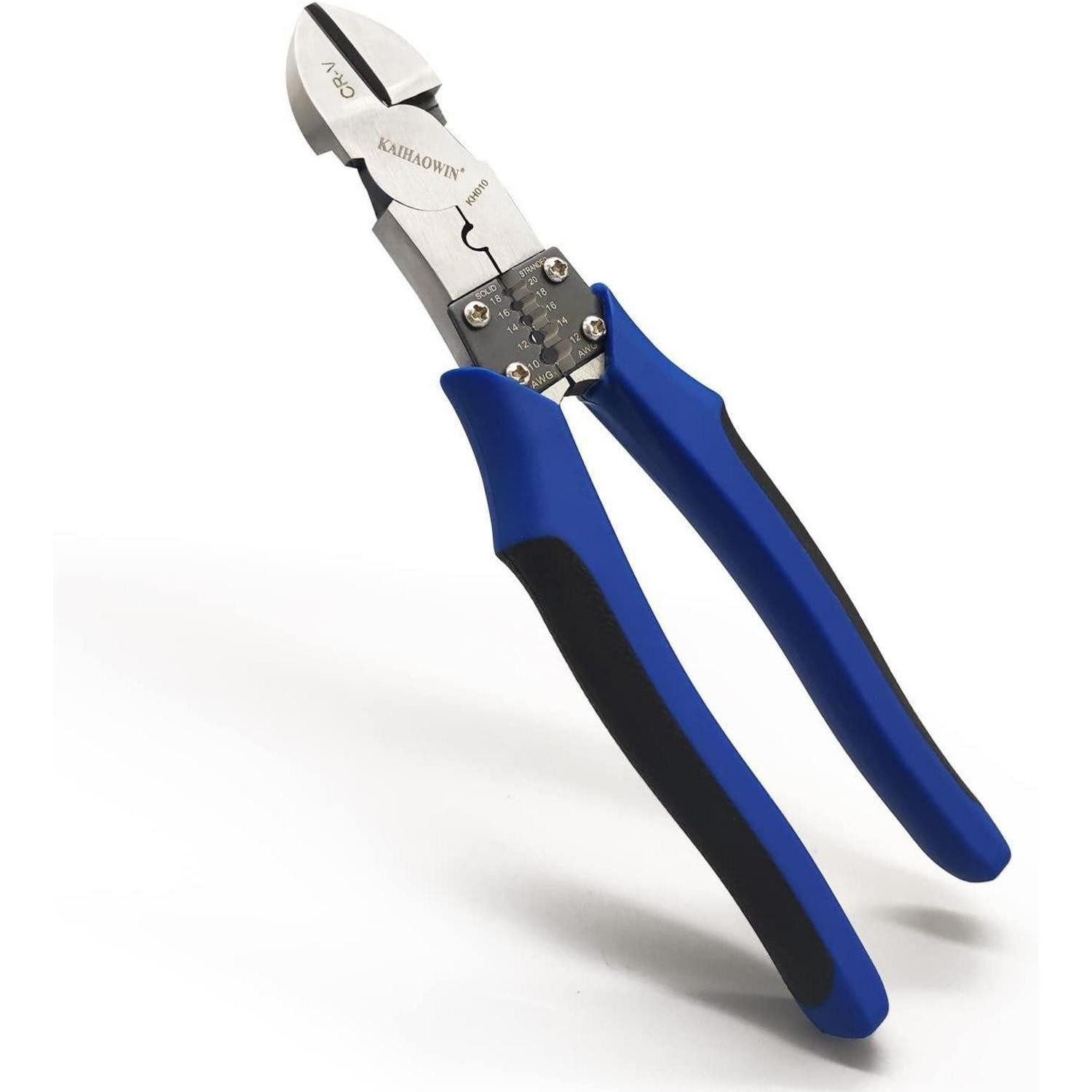 Seitenschneider Seitenschneider 205 mm Chrom-Vanadium-Stahl Kombizange Abisolierzange