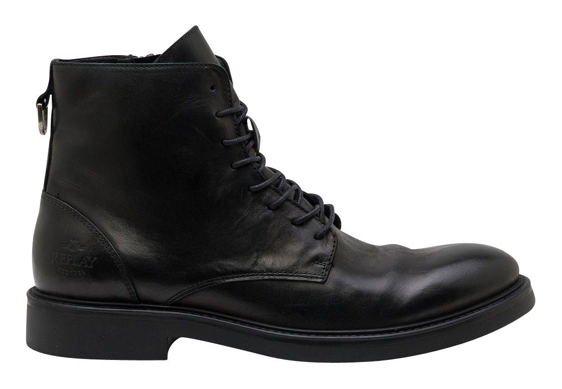 Replay MILES BOOT Schnürstiefelette mit Innen-Reißverschluss