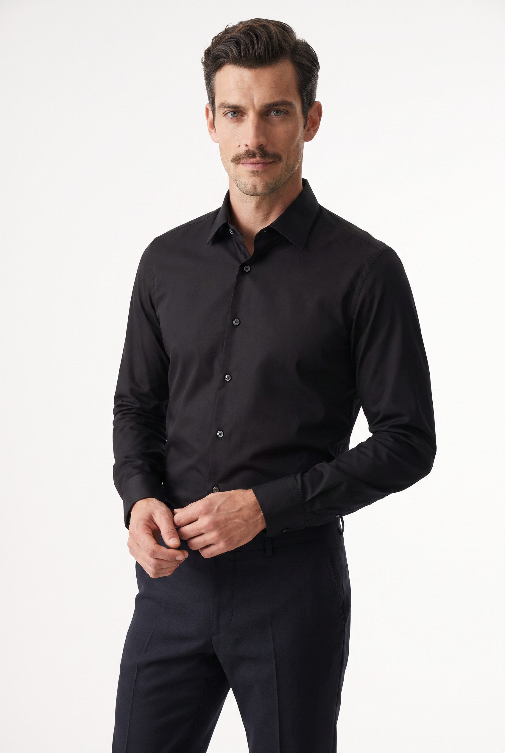 BOSS Businesshemd Kentkragen, Slim Fit, bügelleicht