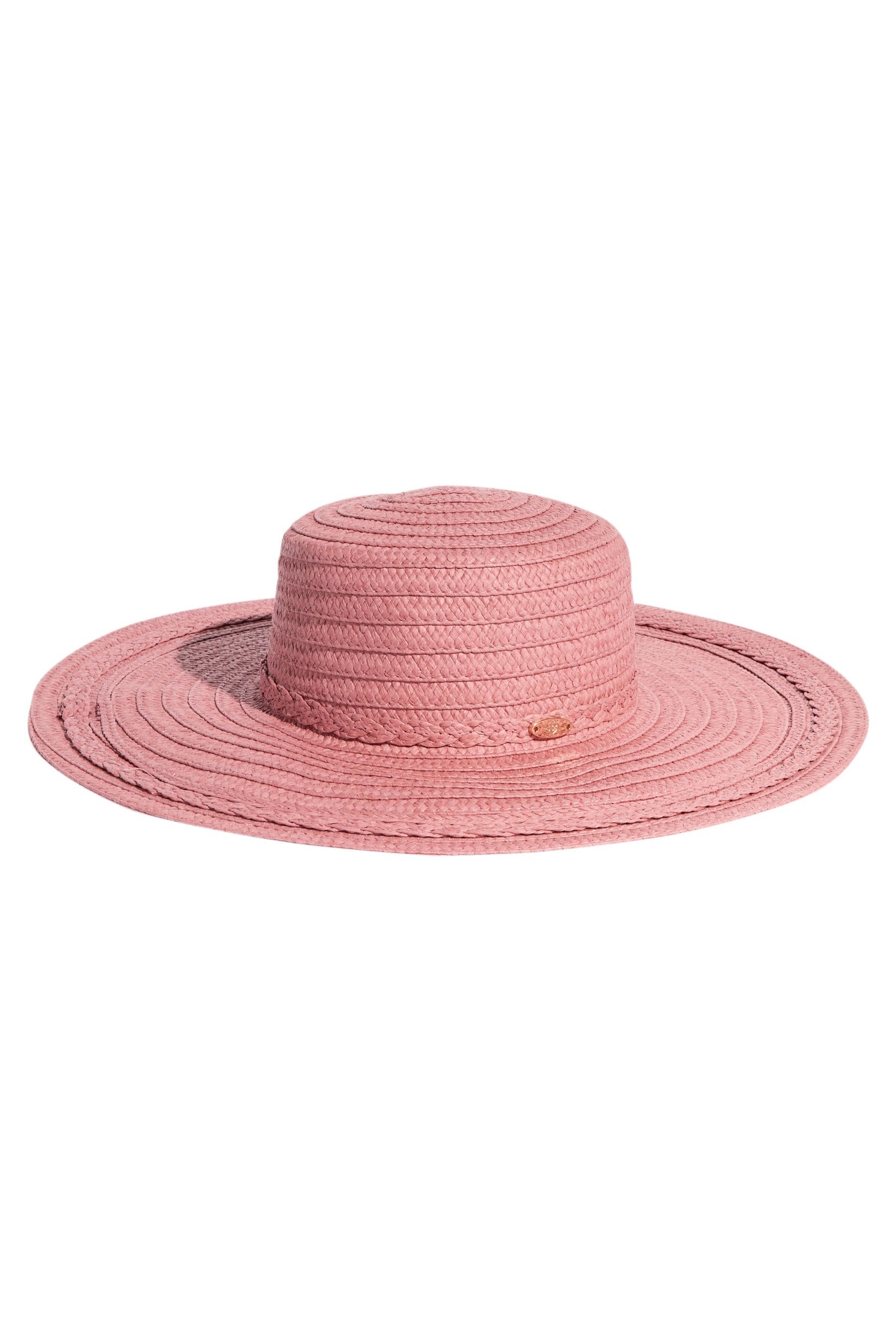 LIPSY Strohhut Lipsy übergroßer Hut aus Papier und Raffia (1-St)