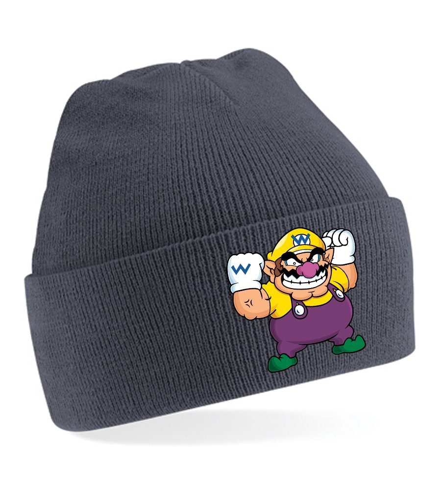 Beanie Unisex Erwachsenen Mütze Wario Mario Gegner Gaming