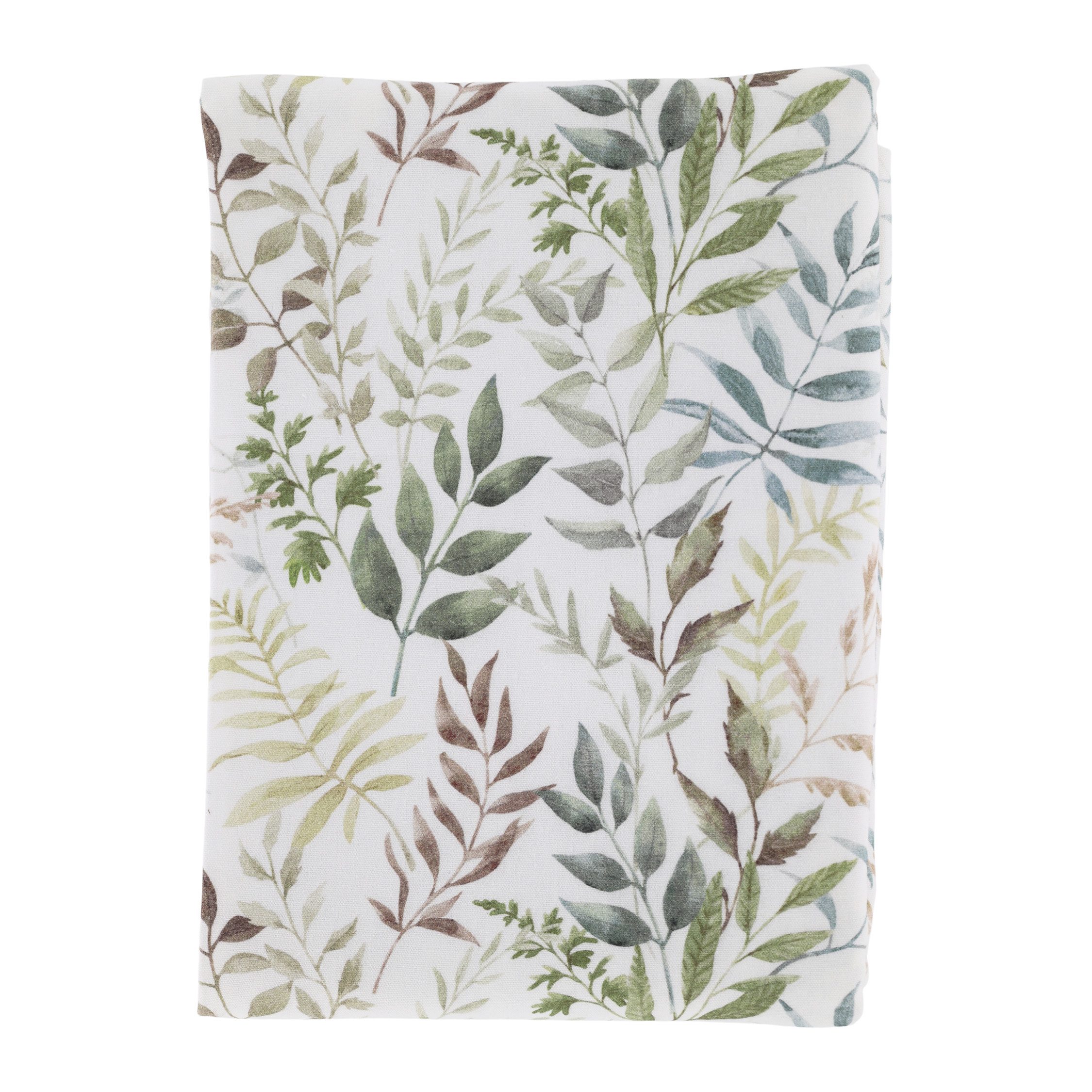 Chic Antique Tischdecke Chic Antique Aix Tischdecke Creme mit Blattmuster