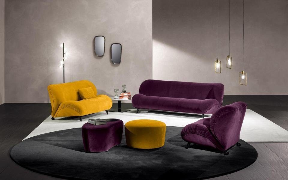 Möbel Sitz JVmoebel 2tlg. Gruppe Sessel Set Sitzer 3+1 Luxus Sofas Sofa Sofagarnitur
