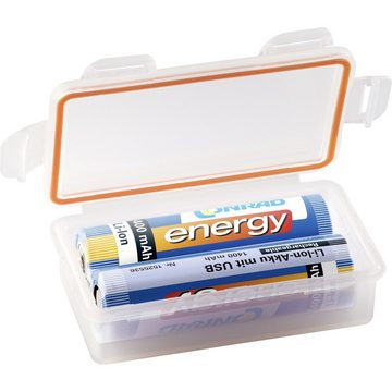 Basetech Basetech BT-Box-020 Batteriebox 2x 18650 (L x B x H) 84 x 48 x 24 mm Batterie