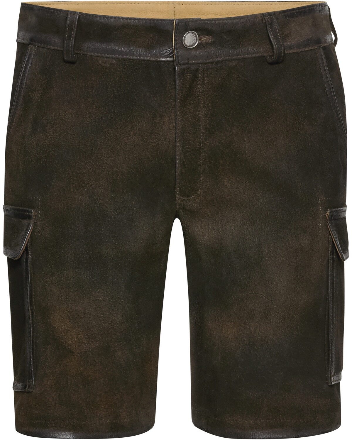 Reitmayer Trachtenhose Kurze Cargo-Lederhose