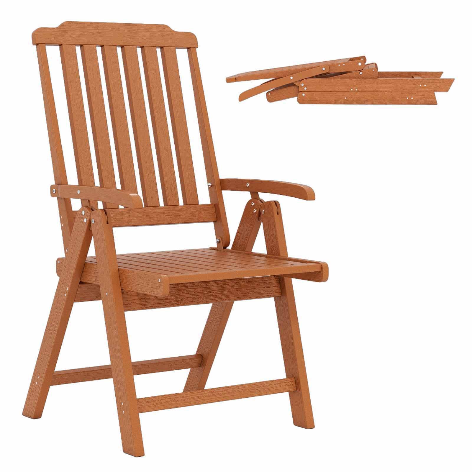 COSTWAY Klappstuhl, Gartenstuhl mit hochlehner, bis günstig online kaufen