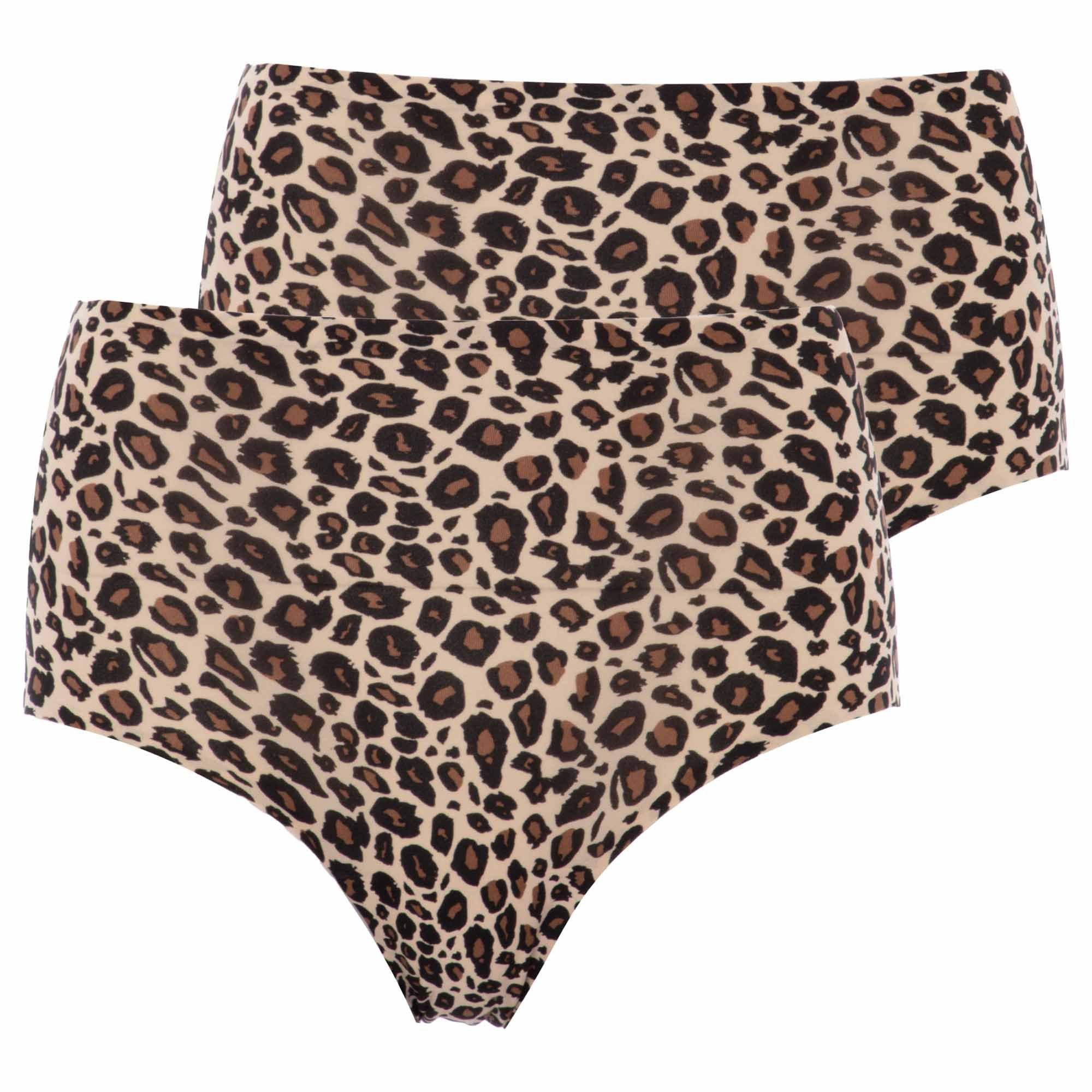 Slip Damen Slip 2er Pack Synthetisch SOFTSTRETCH