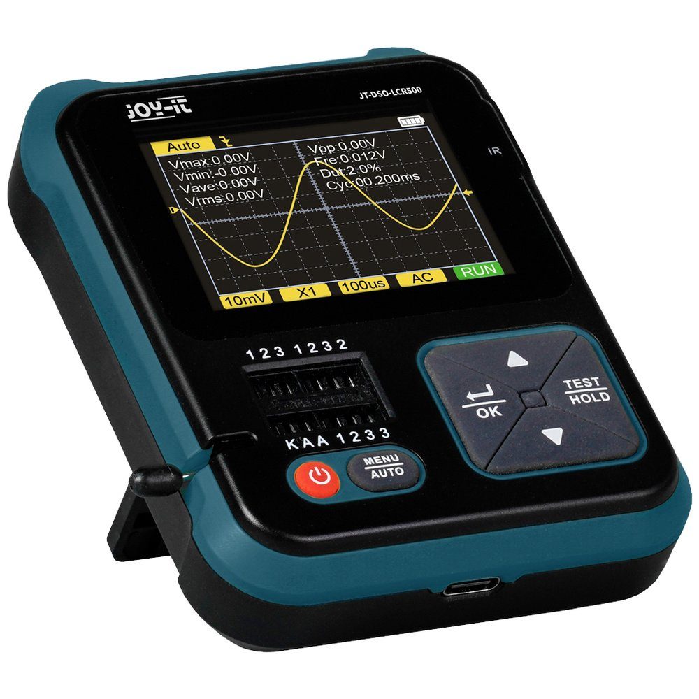 Sensor Joy-it DSO-LCR500 Oszilloskop, Signalgenerator 1 kHz - 100 kHz Dreie