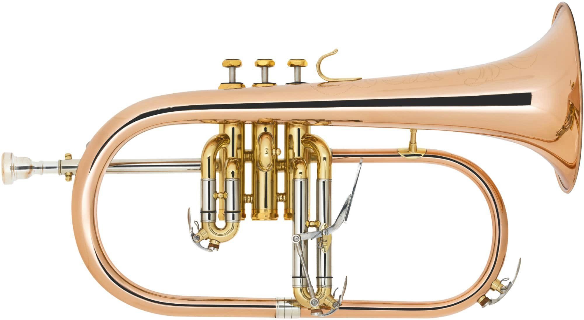 Flügelhorn FH-60G Lackiertes Pumpventil-Flügelhorn
