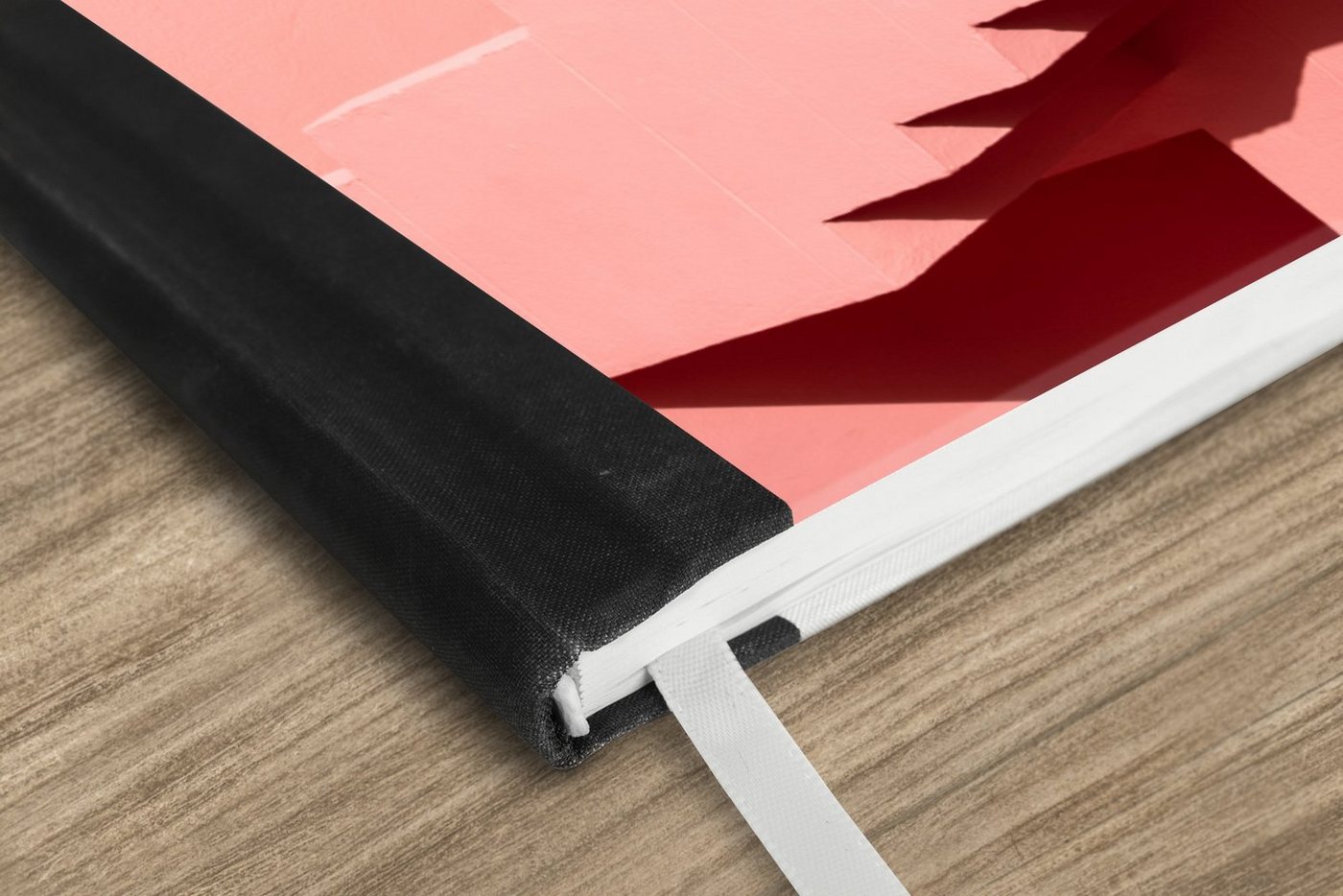 Thumbnail - MuchoWow Notizbuch Rosa - Architektur - Treppe - Pastell, Journal, Merkzettel, Tagebuch, Notizheft, A5, 98 Seiten, Haush...