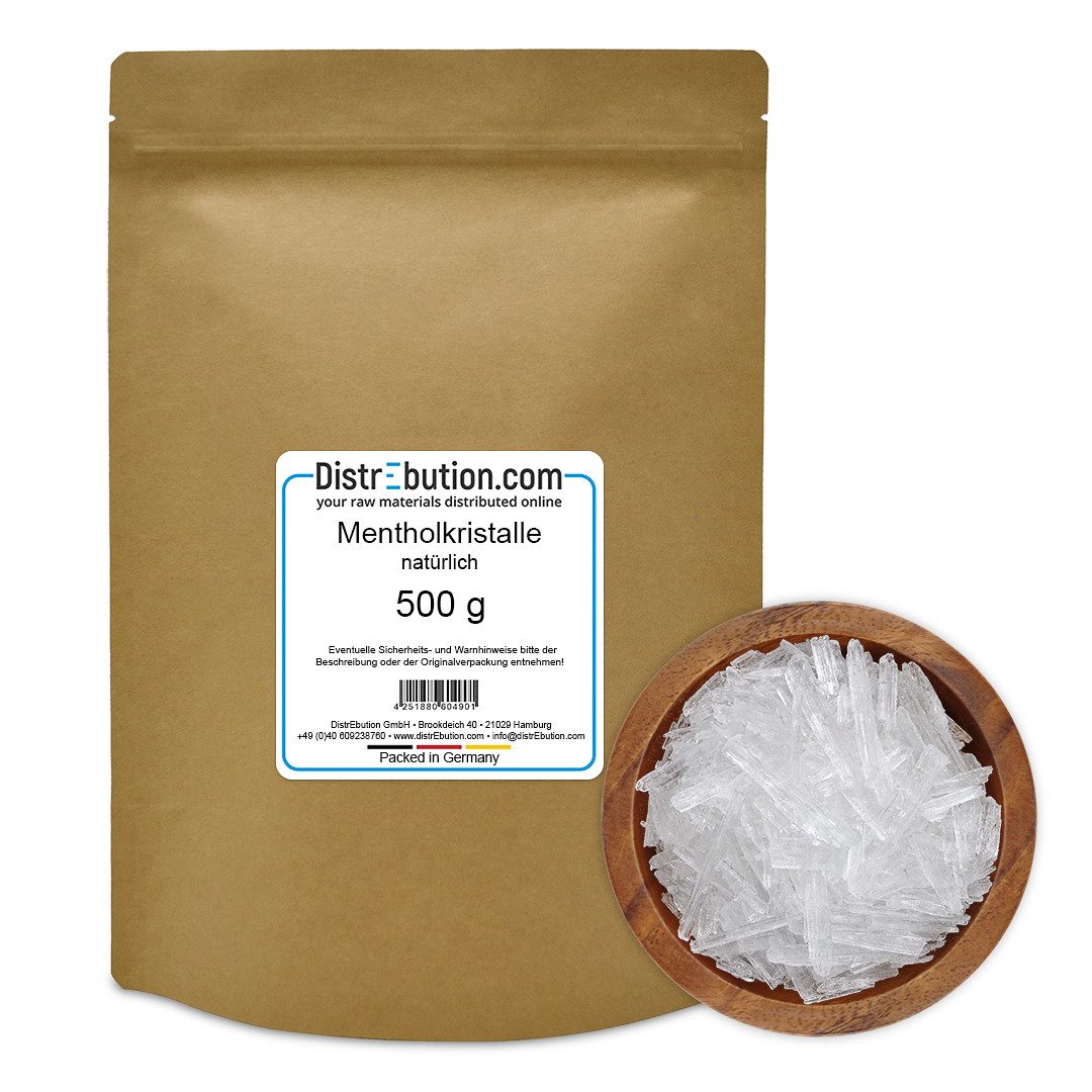 DistrEbution Sauna-Aufgussset Mentholkristalle aus 100% Minzöl, günstig online kaufen
