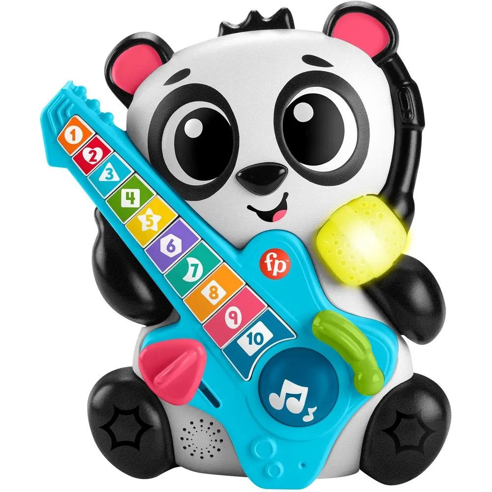 Mattel® Greifspielzeug Fisher-Price Beat Bande Zahlen & Zauber Panda Liz (D)