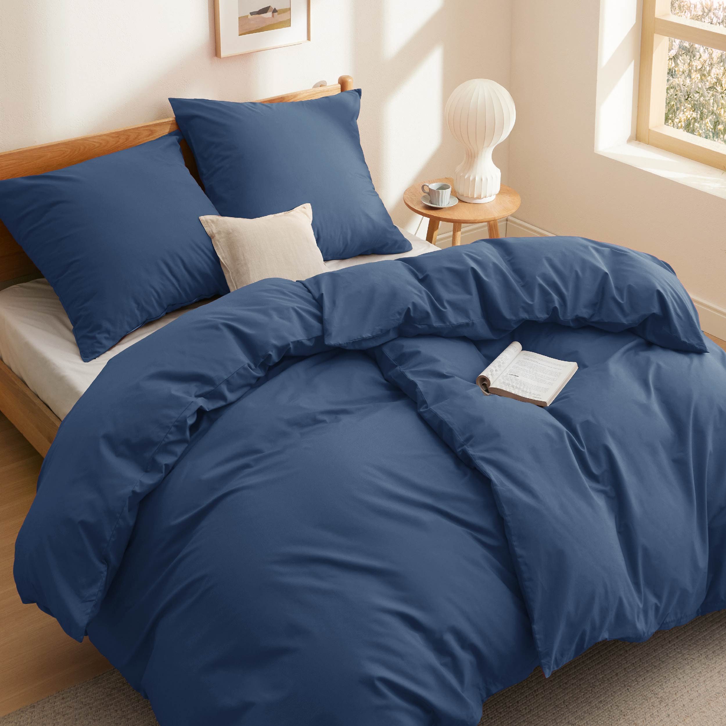 BEDSURE Bettwäsche mit Reißverschluss, 100% Baumwolle, ÖKO-TEX zertifiziert günstig online kaufen