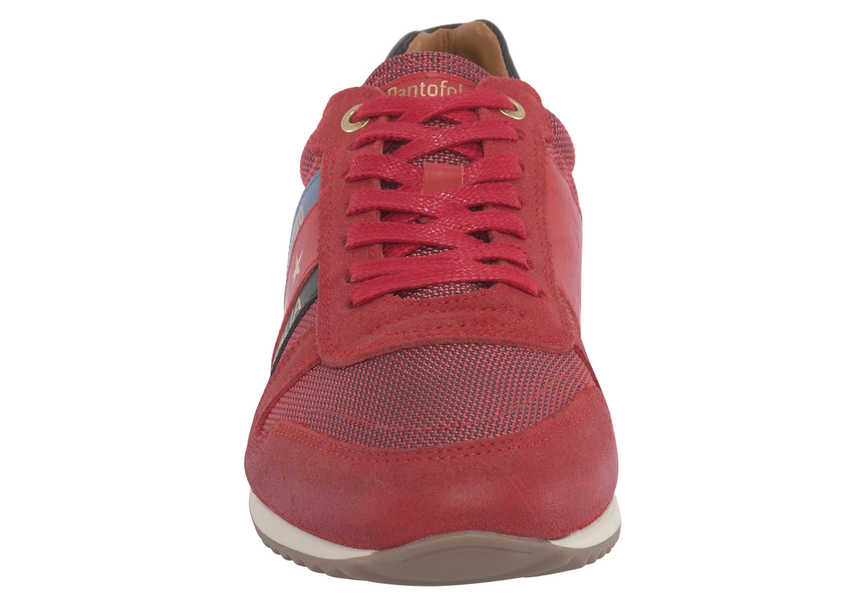 im UOMO LOW Pantofola Sneaker Business N rot RIZZA Look d´Oro Casual