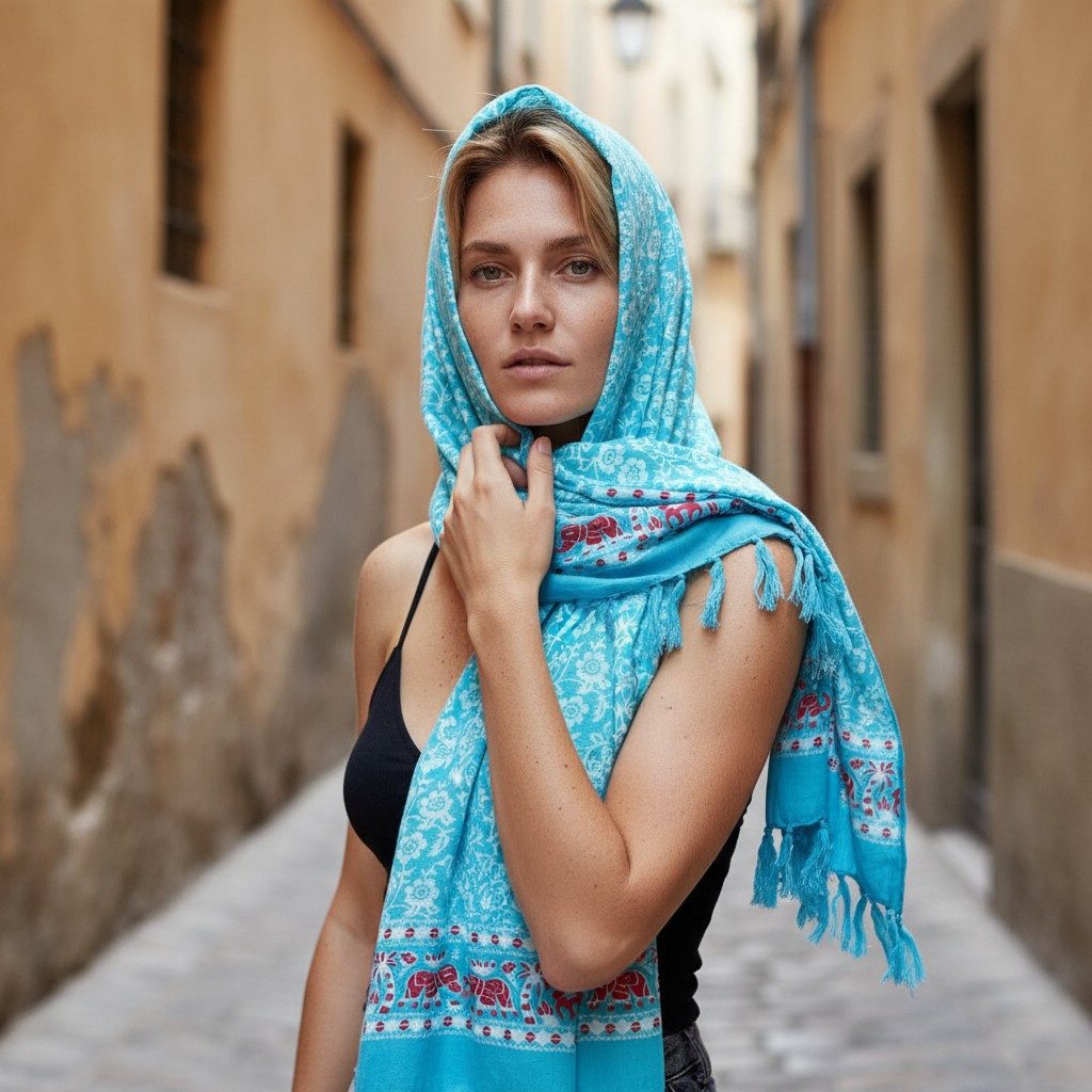 Guru-Shop Sarong Bali Sarong, Wandbehang, Wickelrock, Mandala..