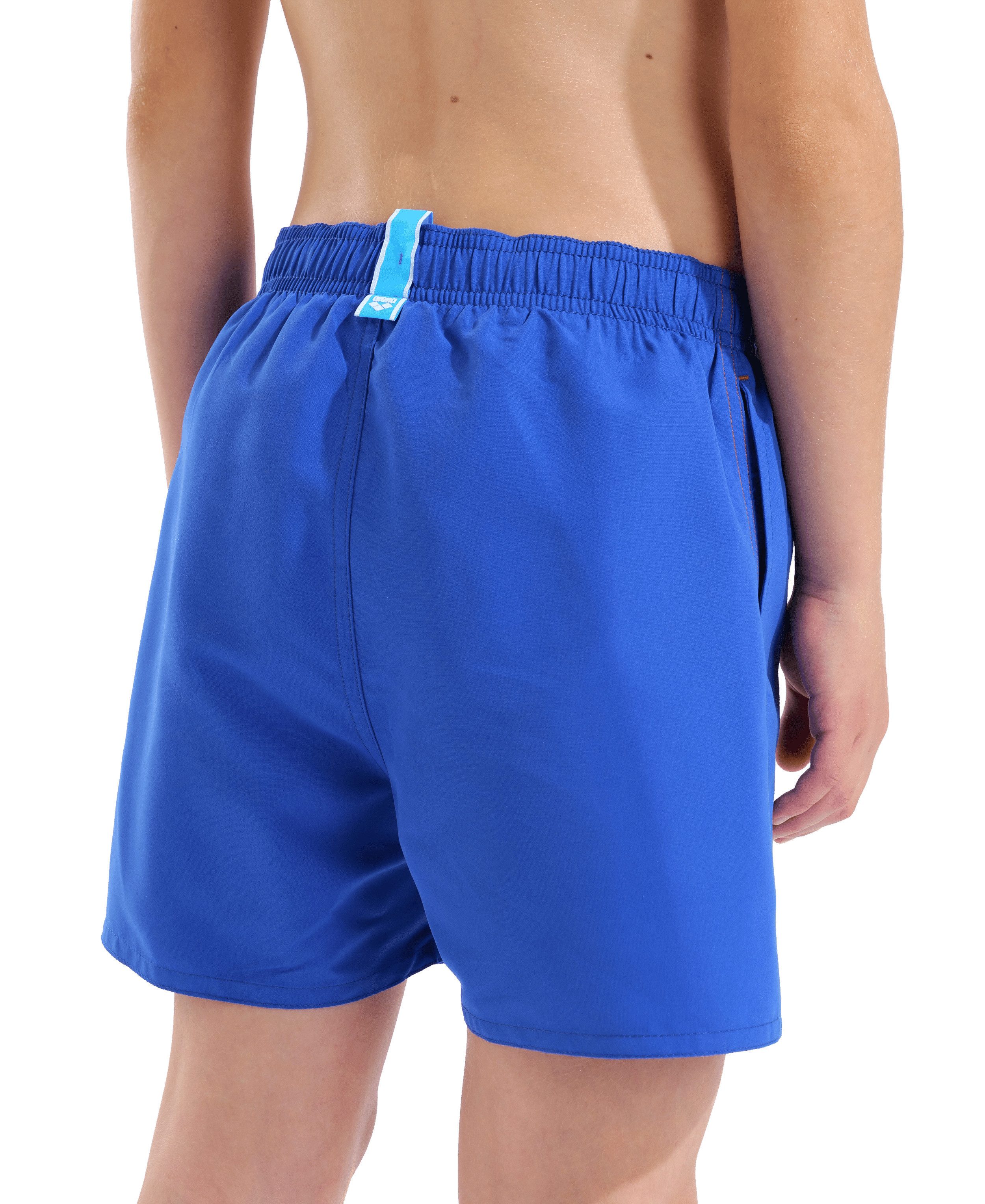 Arena Badeshorts FUNDAMENTALS ARENA LOGO JR BOXER R für Kinder, mit Seitentaschen, mit Mesh-Innenslip, schnelltrocknend