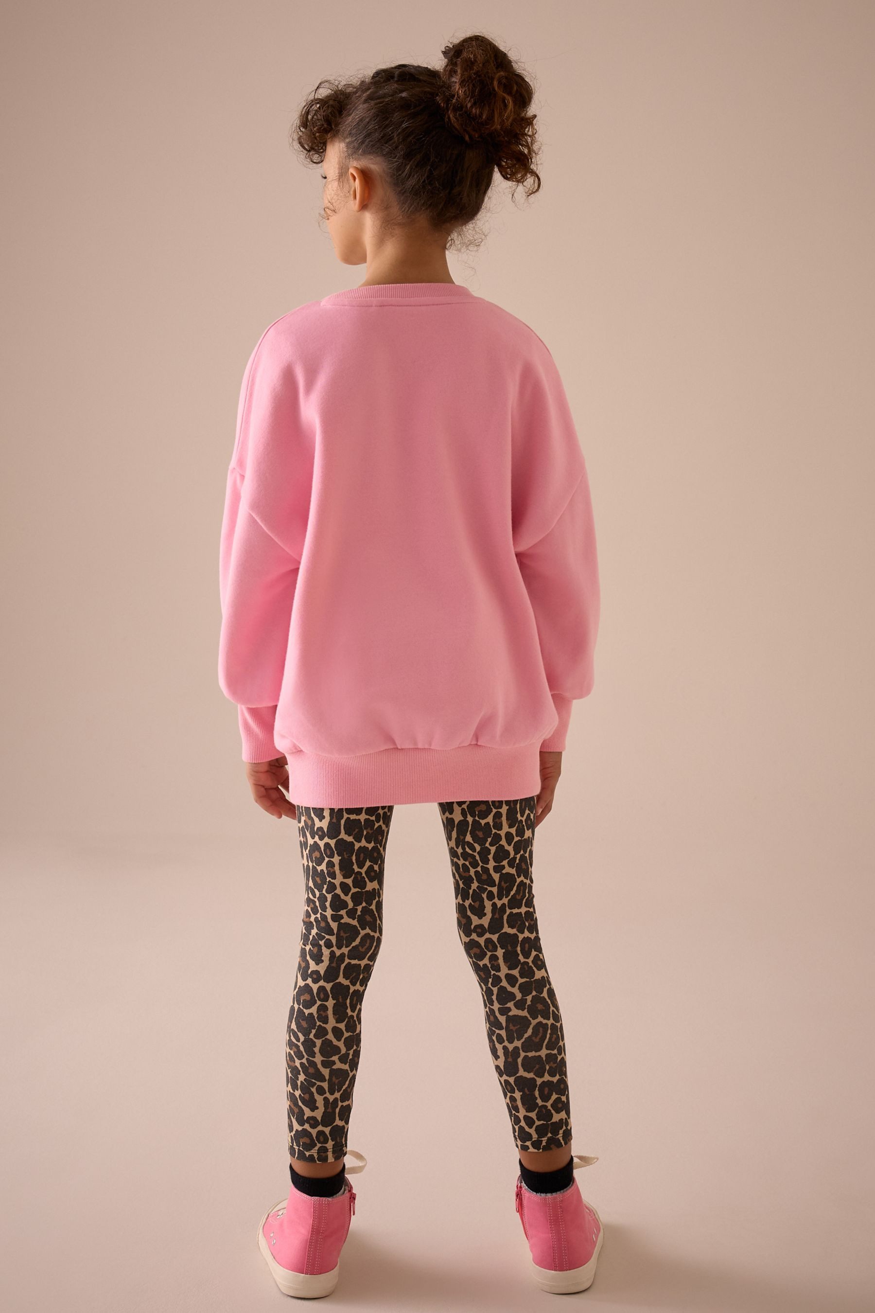 Next Top & Leggings Leggings und Sweatshirt im Set (2-tlg)