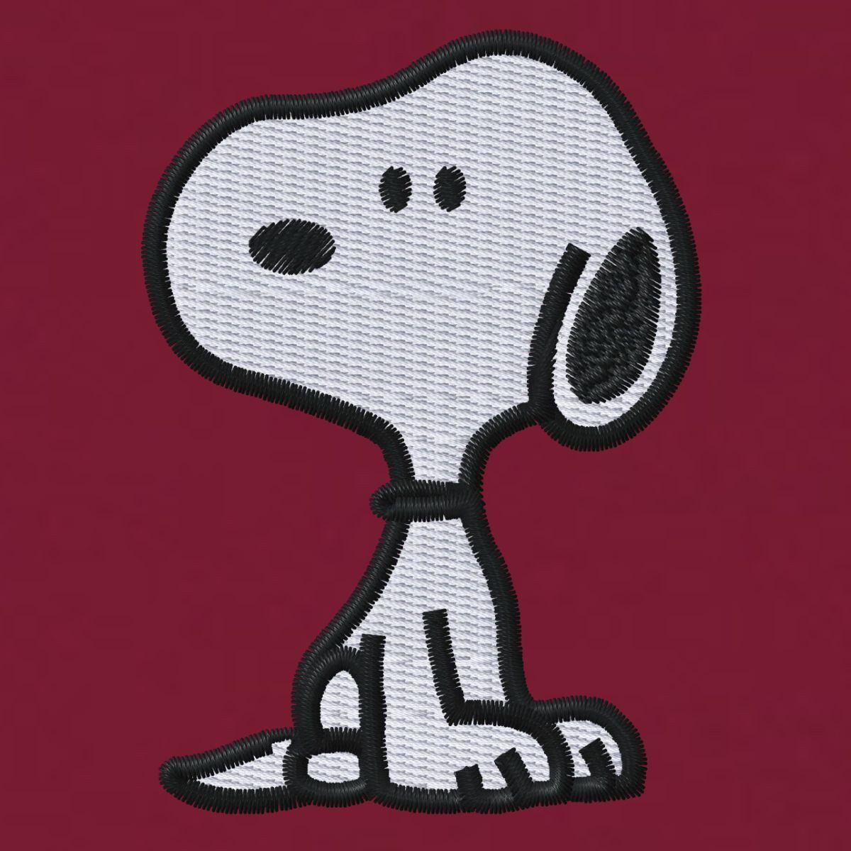 Spreadshirt Hoodie Peanuts Snoopy Stick Niedlich Unisex Hoodie (1-tlg)