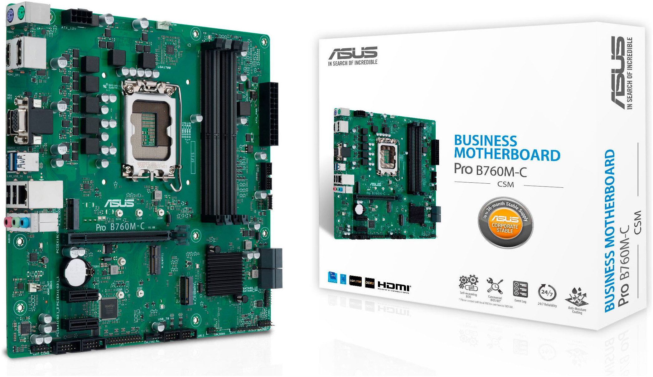 PRO B760M-C-CSM Mainboard