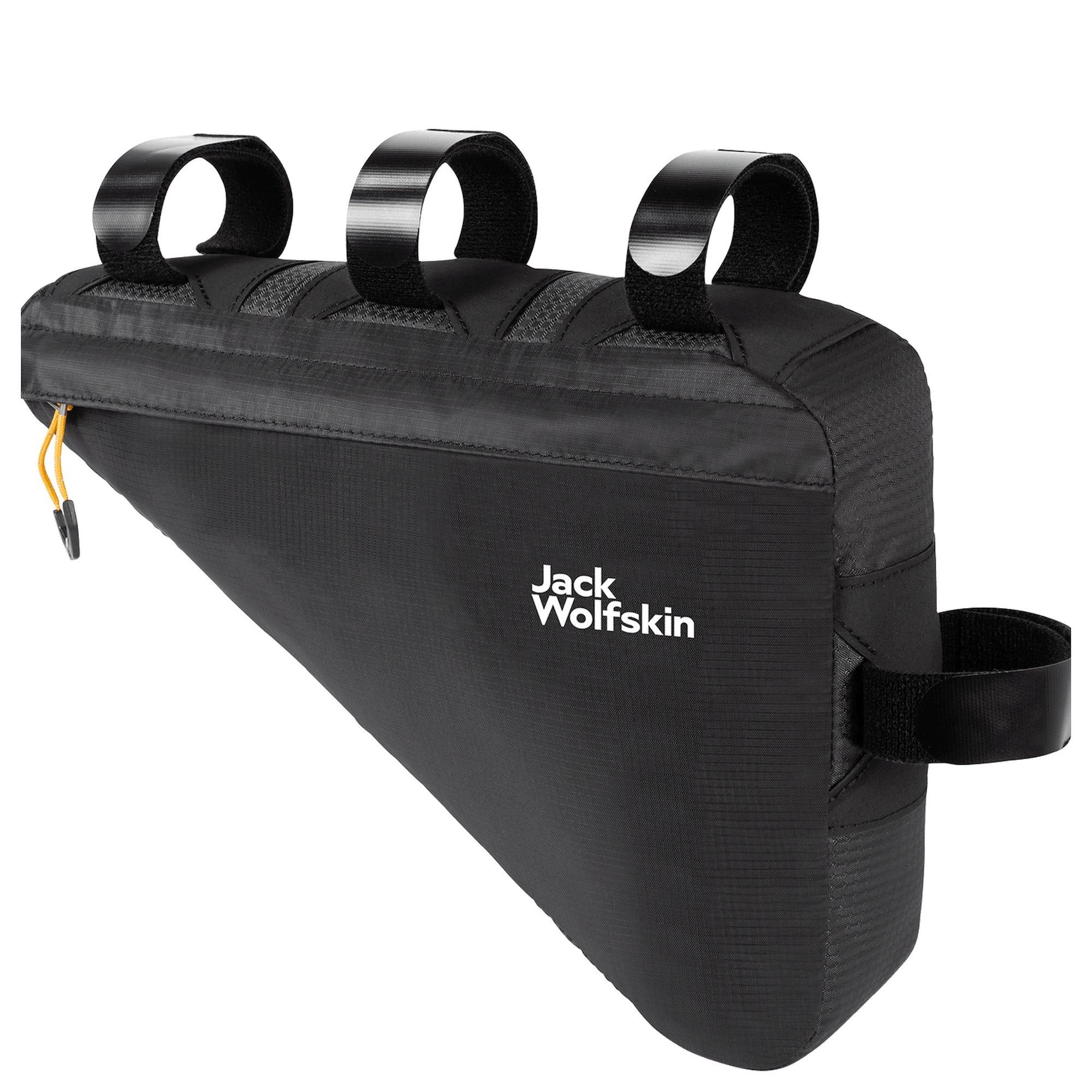 Jack Wolfskin Fahrradtasche Morobbia Triangle Bag - Rahmentasche (Bikepacking) 27 cm (flash