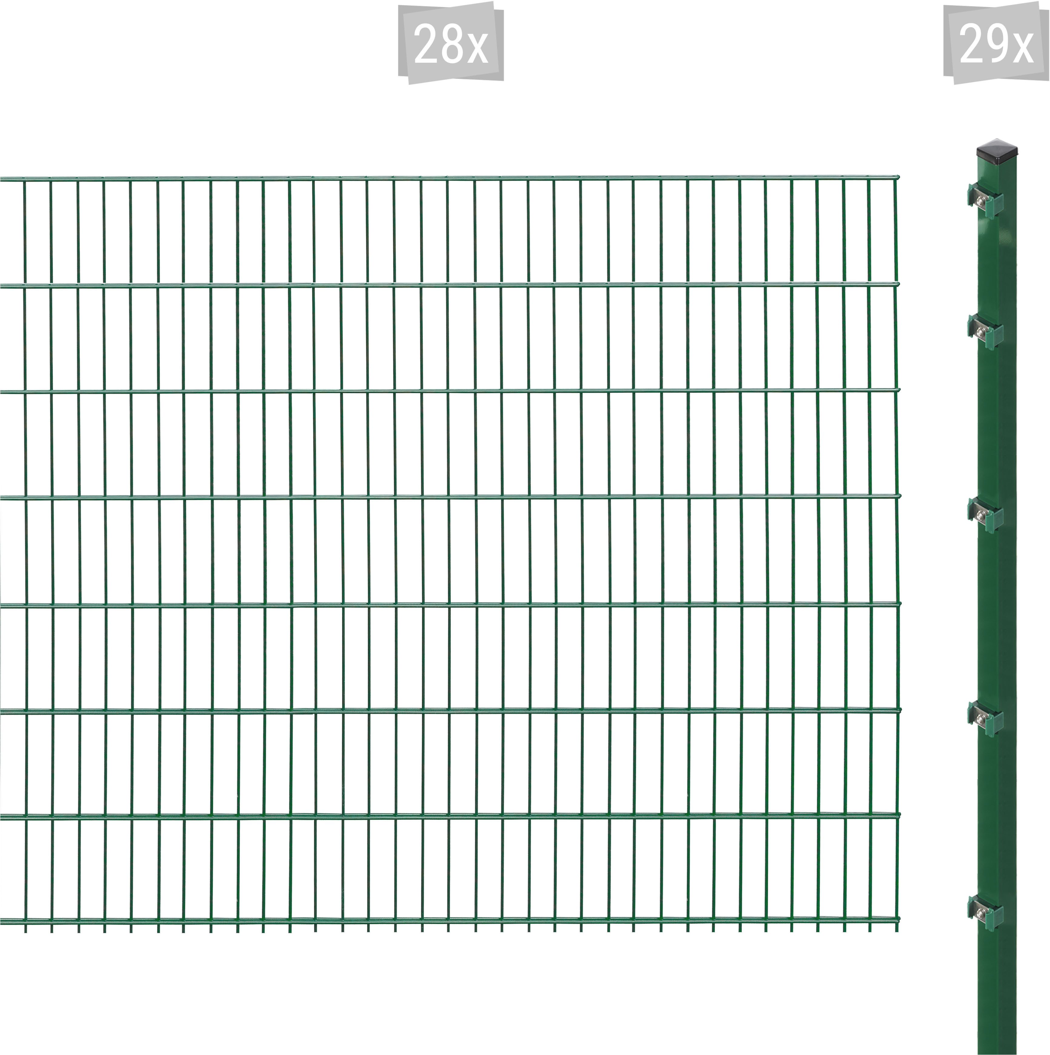 Doppelstabmattenzaun ESSENTIAL 143 zum Einbetonieren